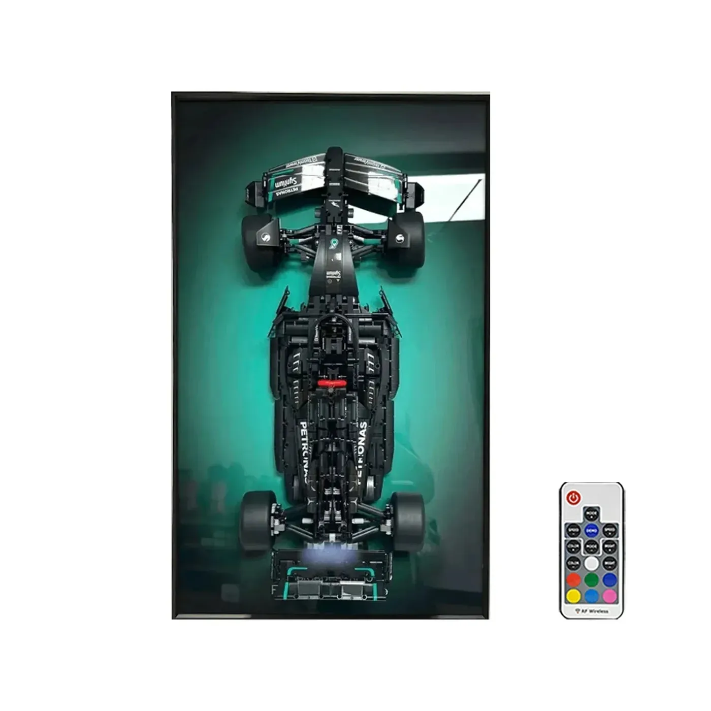 Väggmonterad displayram för Lego Technic™ Mercedes-AMG F1 W14 E Performance (42171) — 25