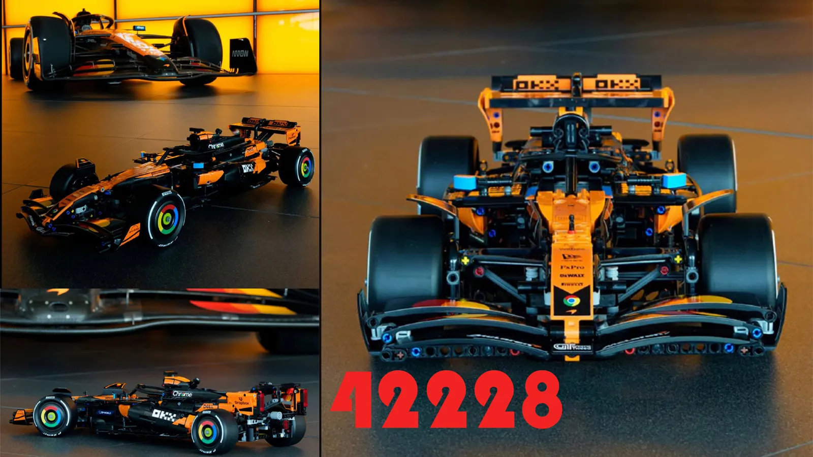 LEGO Technic McLaren F1 Set 42228 leakt vorzeitig, vor seiner offiziellen Enthüllung