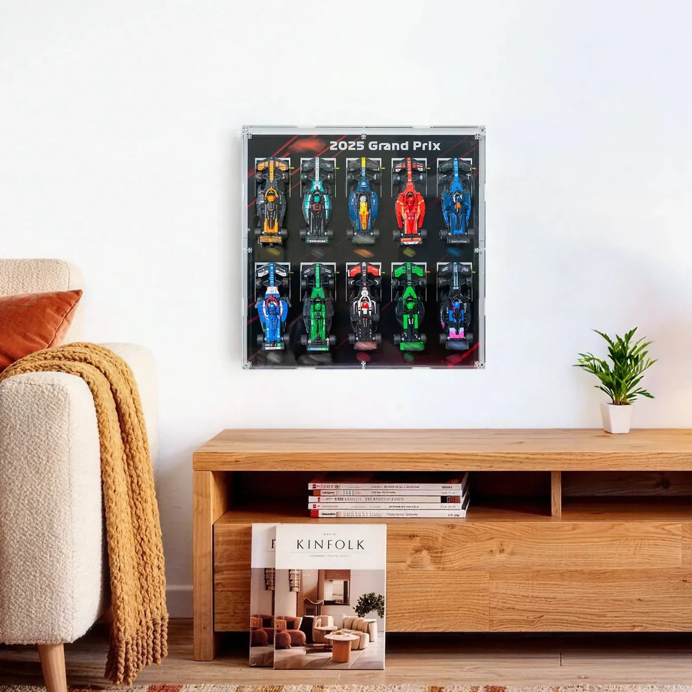 Gablota ekspozycyjna na ścianę do samochodów LEGO® w skali 1:32 Speed Champions 10-in-1 — 7