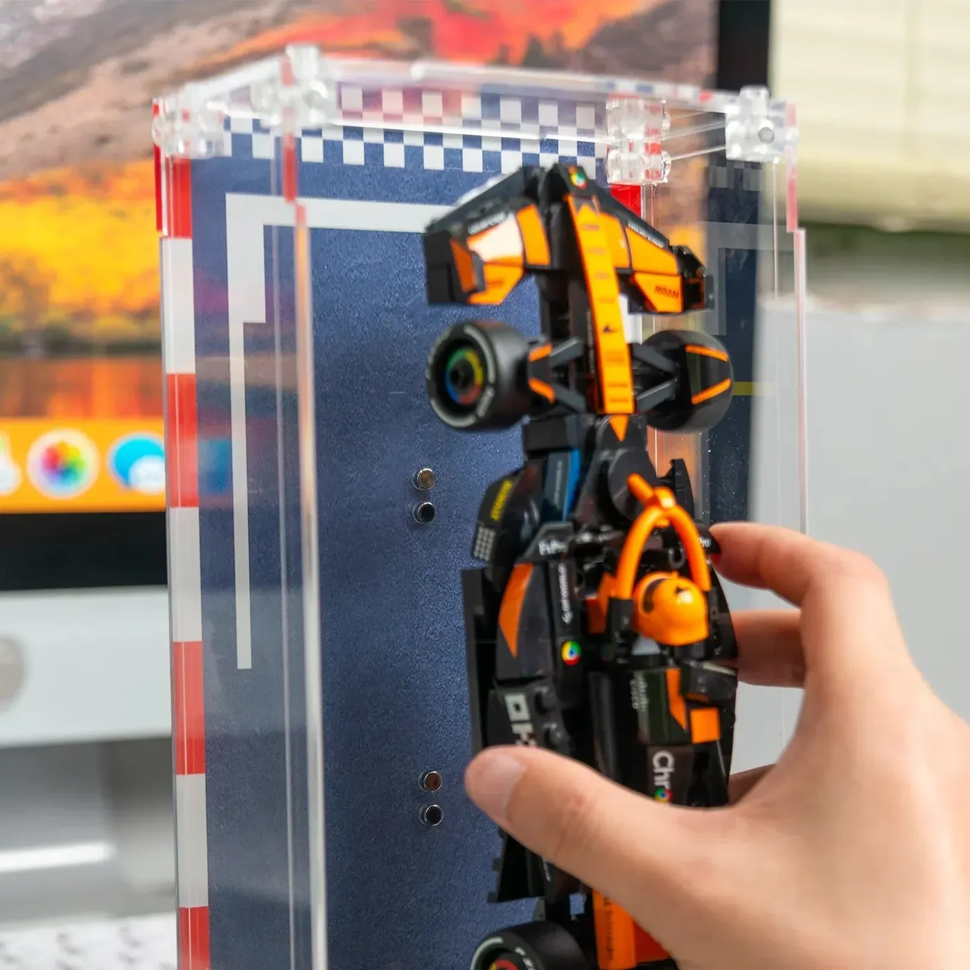 Display case For LEGO Speed Champions Series F1 — 5