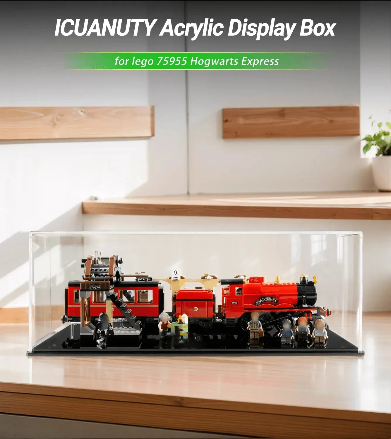 Gablota ekspozycyjna do Lego Hogwarts Express 75955 — 2