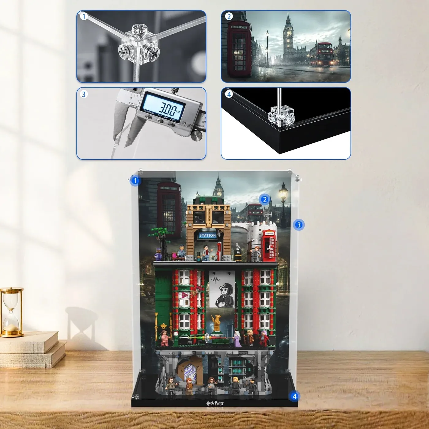 Gablota ekspozycyjna do LEGO Harry Potter™ The Ministry of Magic™ – Collectors' Edition 76476 — 7