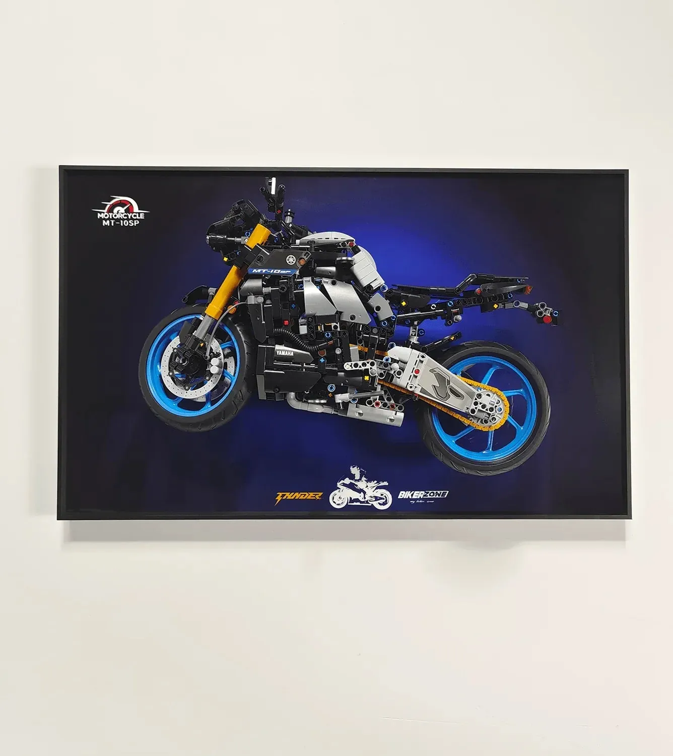 Sieninis eksponavimo rėmas Lego Yamaha MT-10 SP 42159