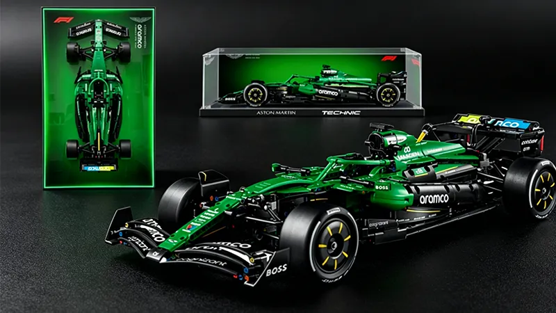 LEGO 42240 Display Case and Wall Mount Frame: Aston Martin F1 Collector Showcase Guide