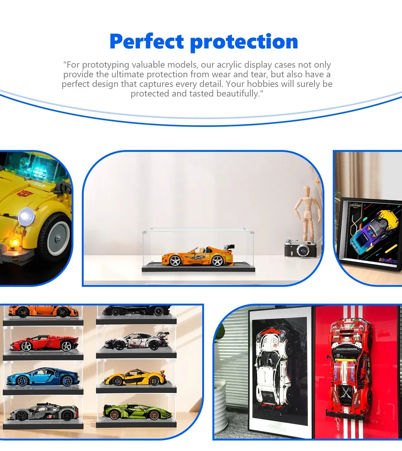 Display Case for LEGO® Speed Champions — 16