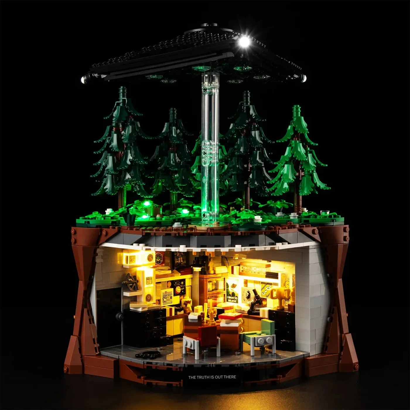 Premium apšvietimo rinkinys, suderinamas su LEGO Ideas The X-Files 21369 — 20