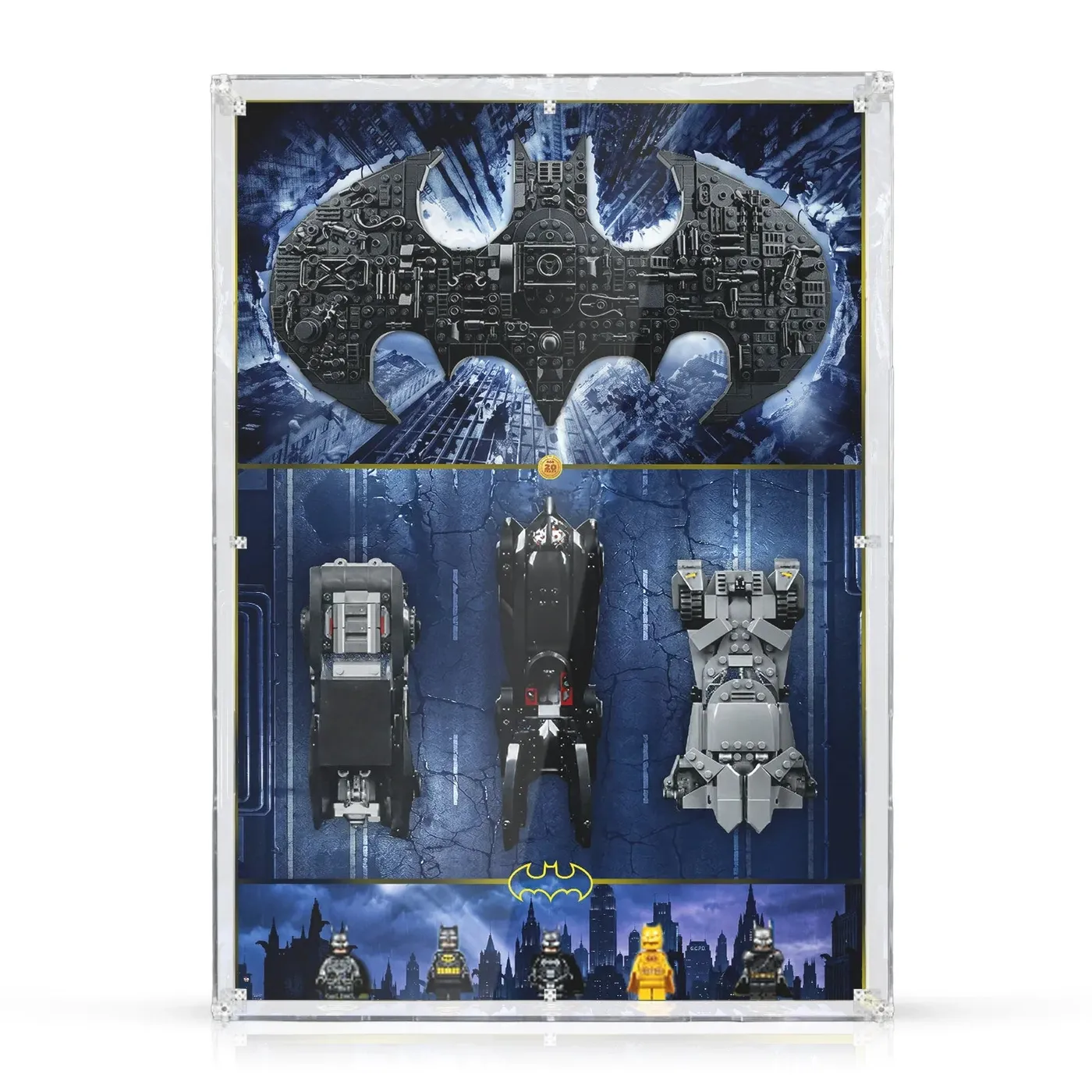 Eksponavimo dėžė LEGO® Batman™ Batmobile™ Collection (76330, 76331, 76332, 76333)