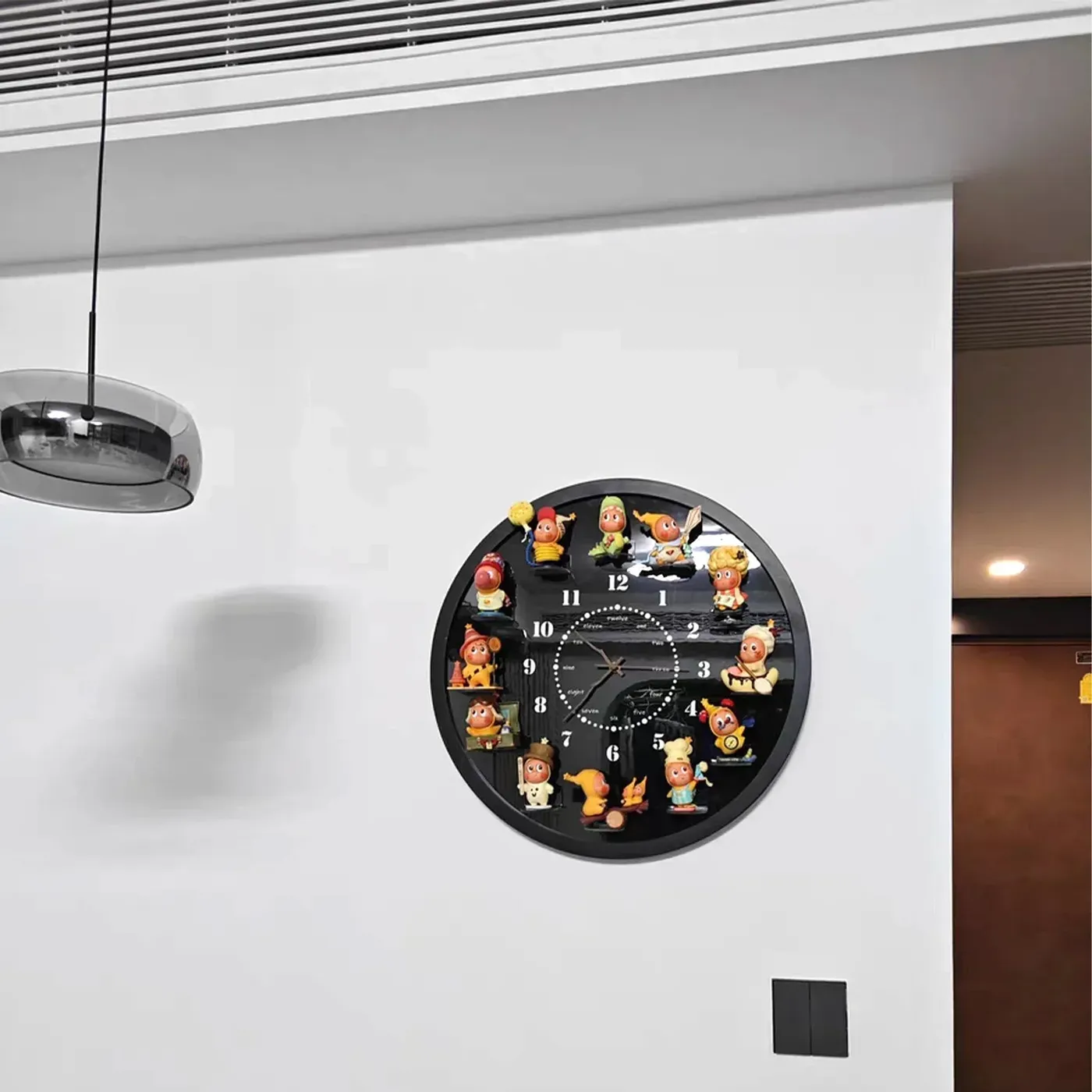 Display-Uhr für LEGO Minifiguren – dekorative Minifiguren-Uhr — 4