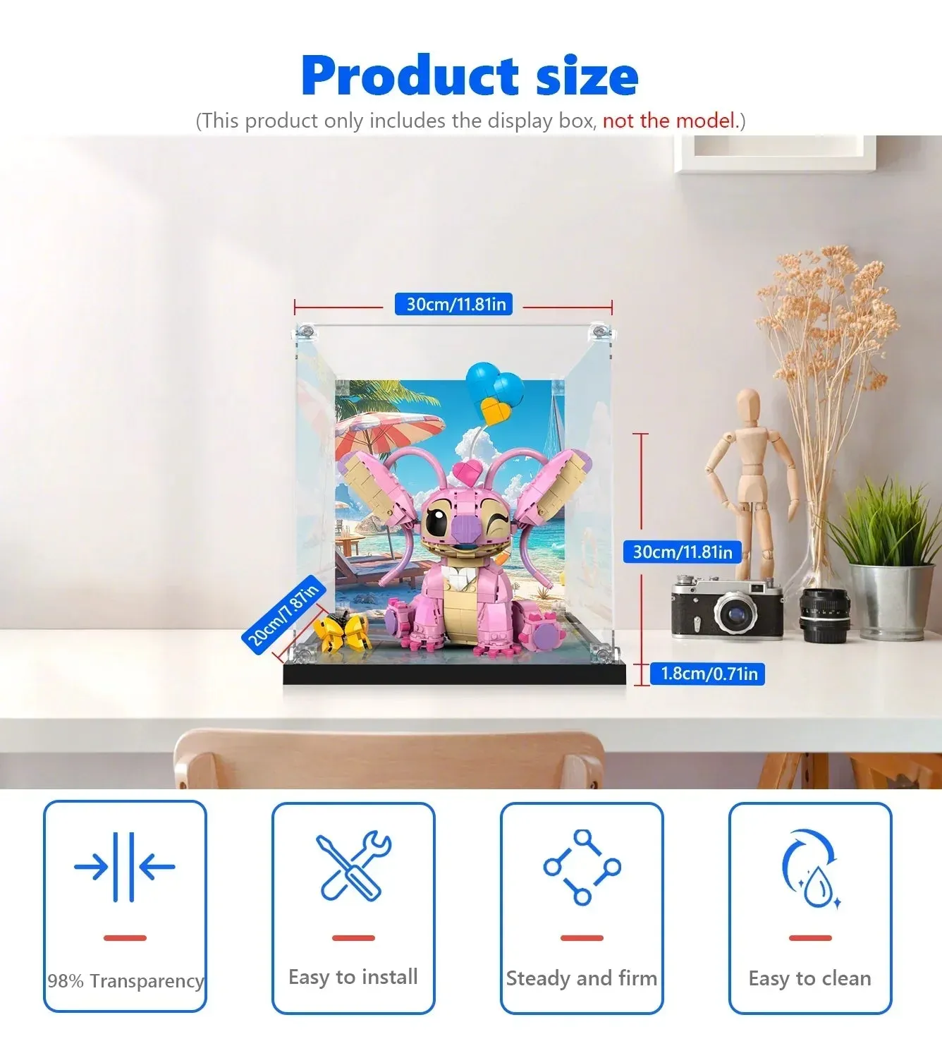 Vitrine für LEGO® Disney™ Angel 43257 — 4