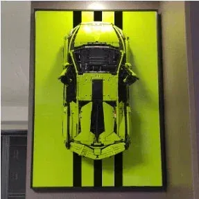 Display Wall Mount for LEGO 42115 Technic™ Lamborghini Sián FKP 37 — 8