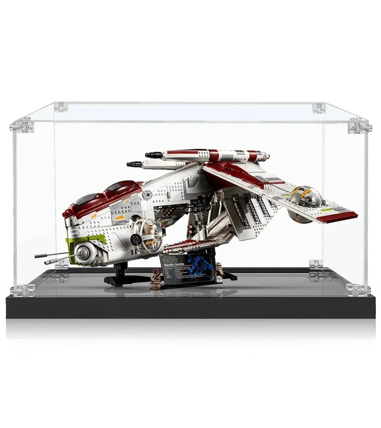 Premium akrilinė eksponavimo dėžė LEGO® Star Wars™ Republic Gunship™ (75309) — 5