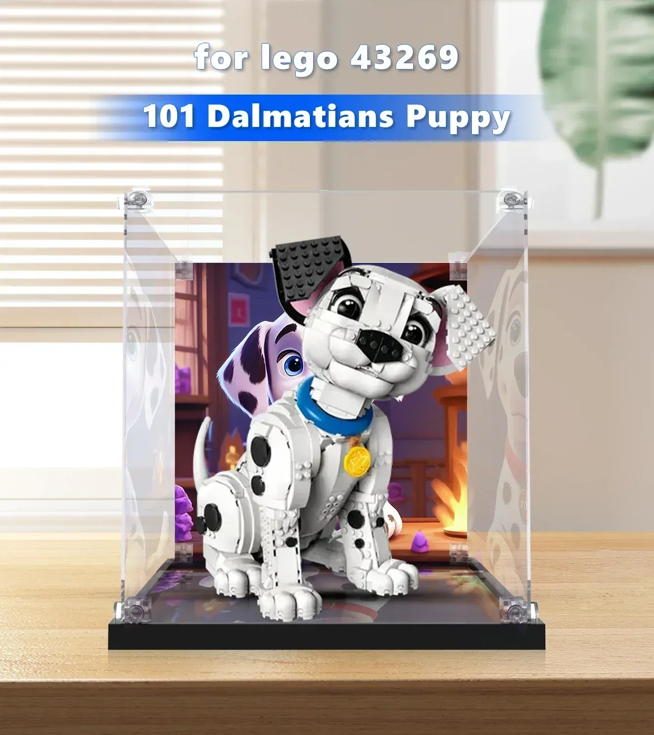 Display case for LEGO® Disney™ 101 Dalmatians Puppy 43269 — 5