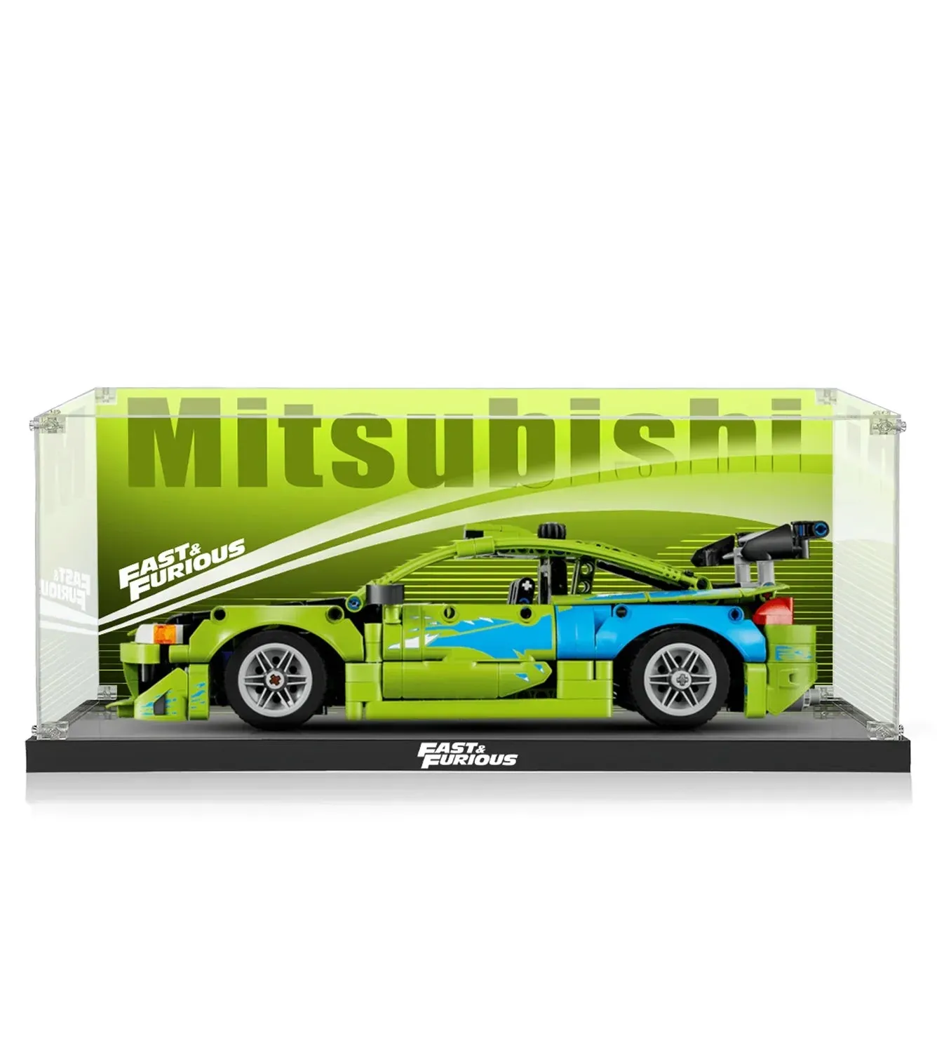 Vitrine für LEGO® Technic™ Fast Furious Mitsubishi Eclipse (42229)