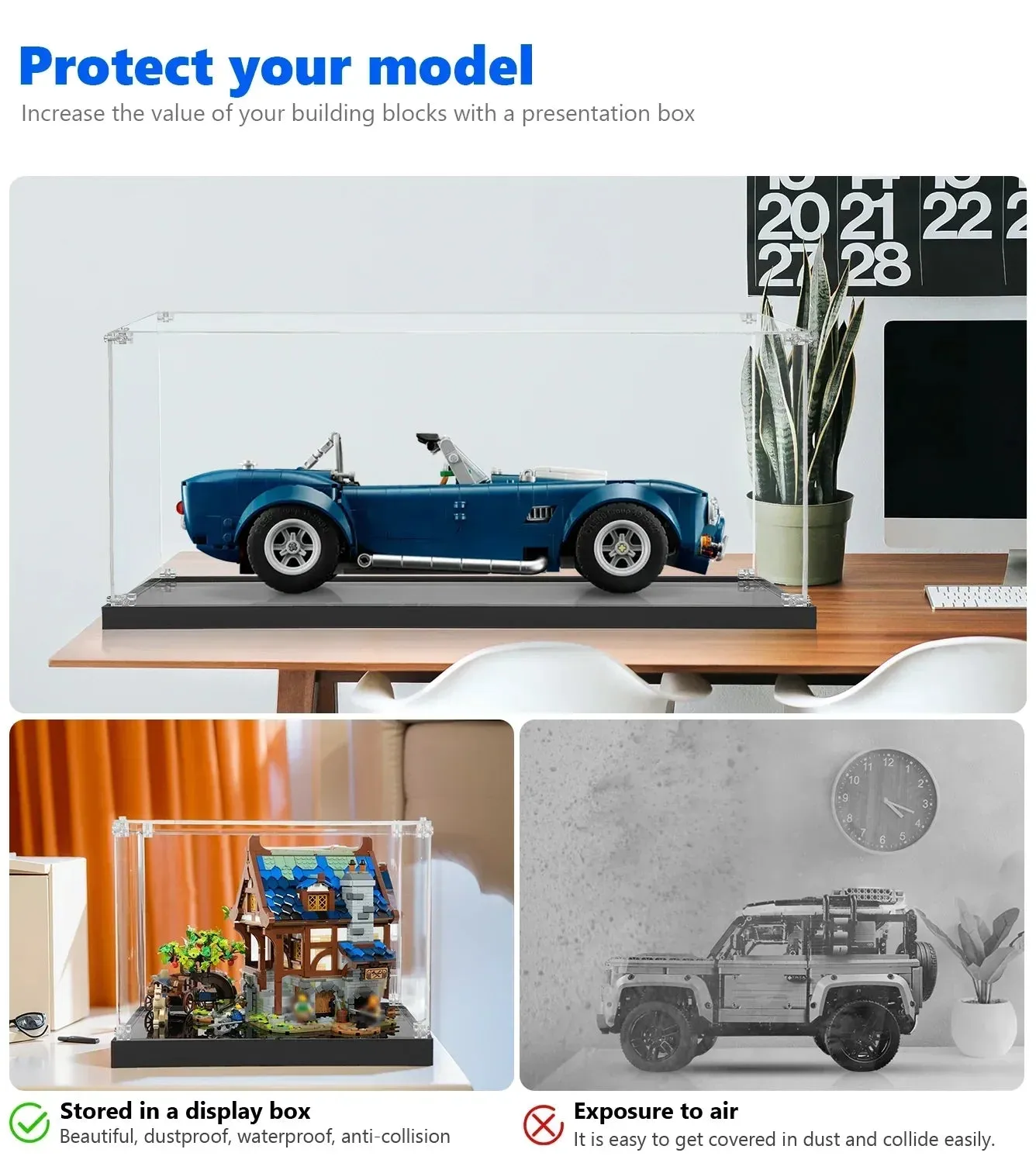 Monter för LEGO® Icons Shelby Cobra 427 S/C 10357 — 7