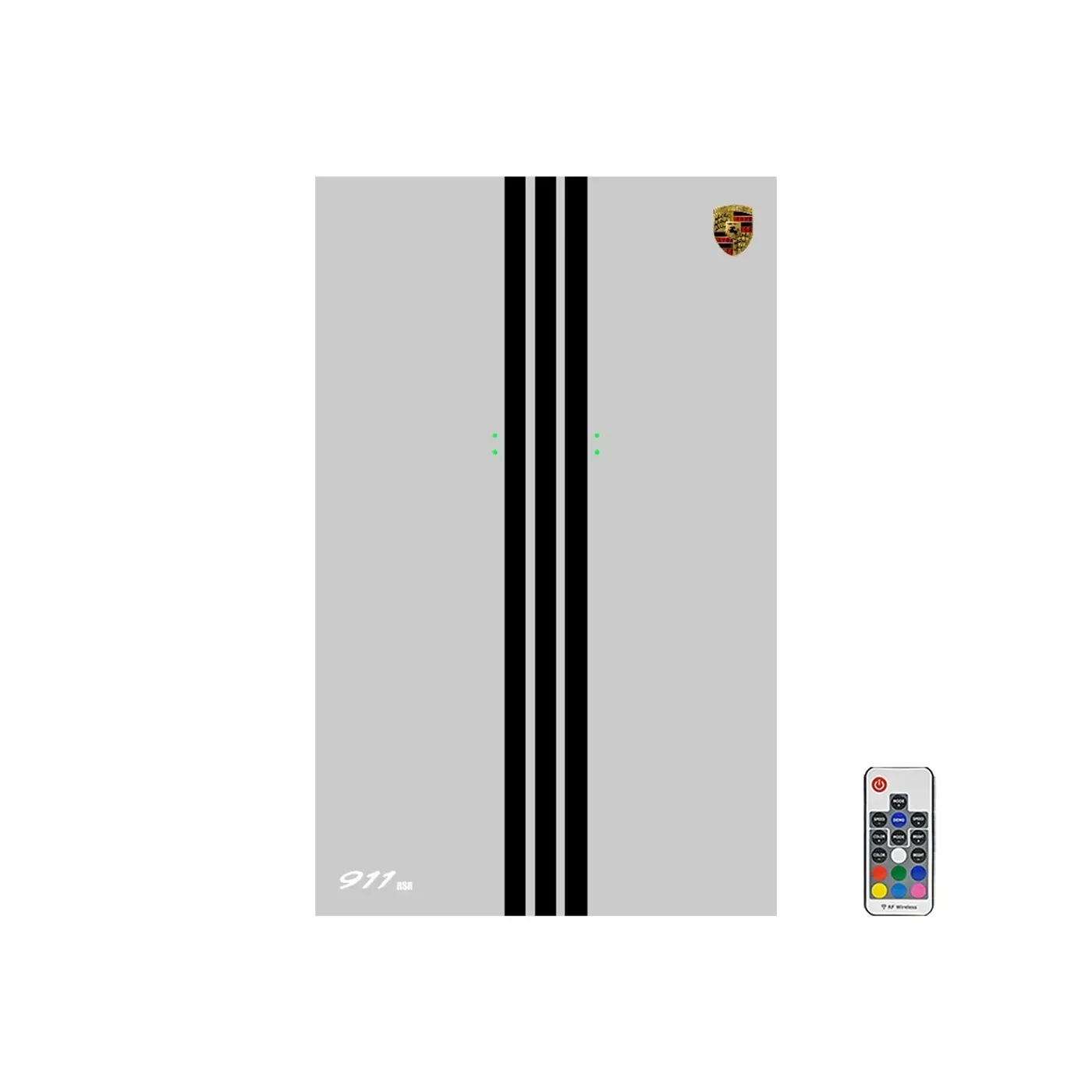 Väggfäste för exponering av LEGO 42096 Technic™ Porsche 911 RSR — 36