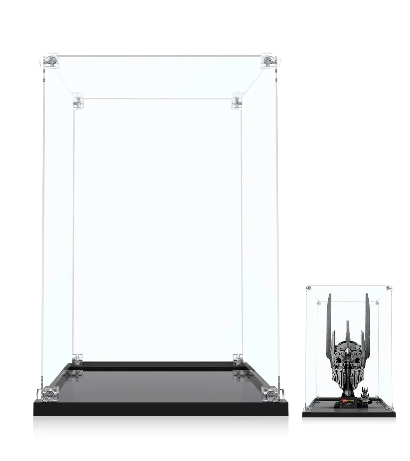 Gablota ekspozycyjna Premium kompatybilna z LEGO® Icons The Lord of the Rings: Sauron's Helmet 11373 — 7