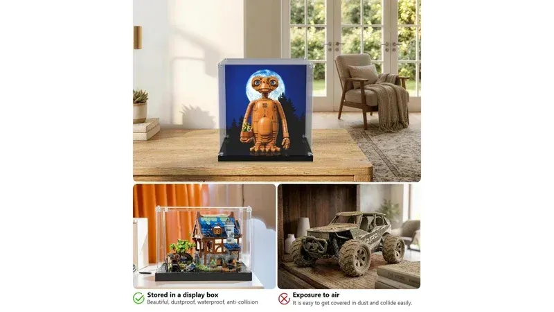 LEGO Ideas E.T. 21370 collectible display