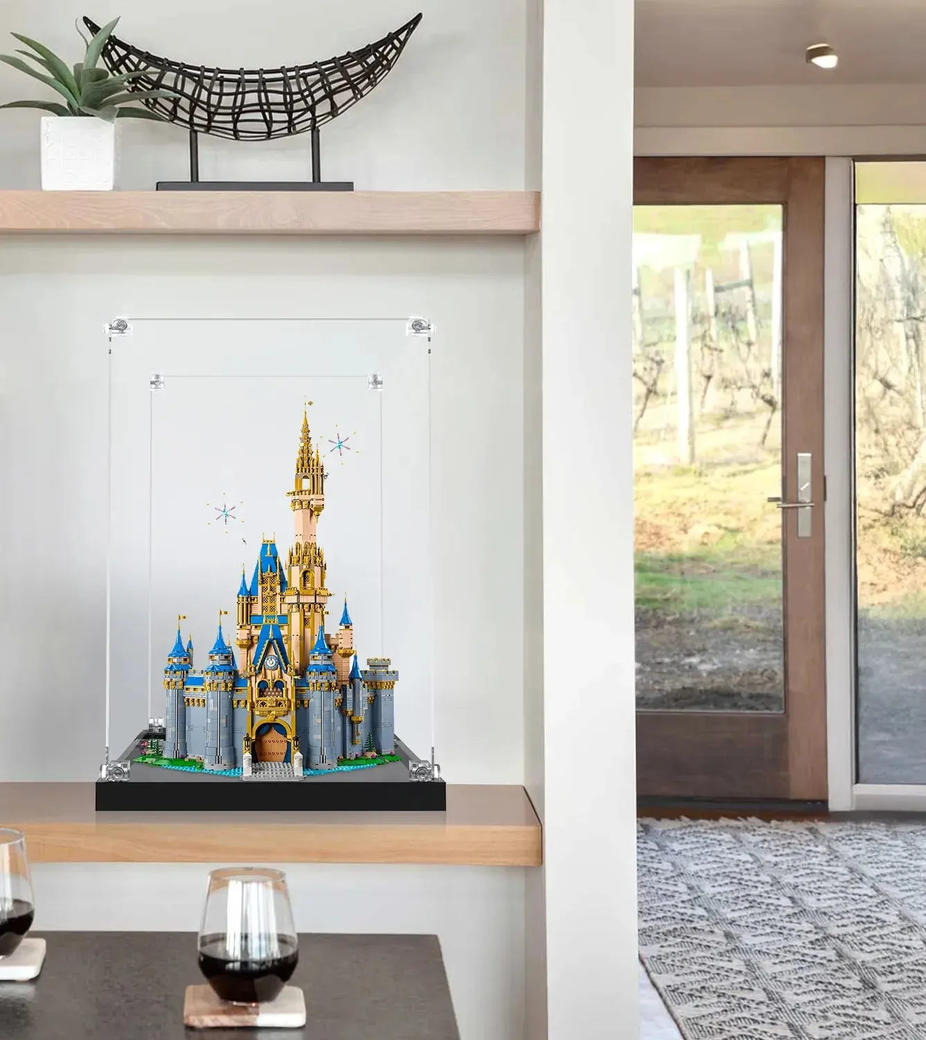 Display case for LEGO® Disney Mickey and Friends Disney Castle 43222 — 10