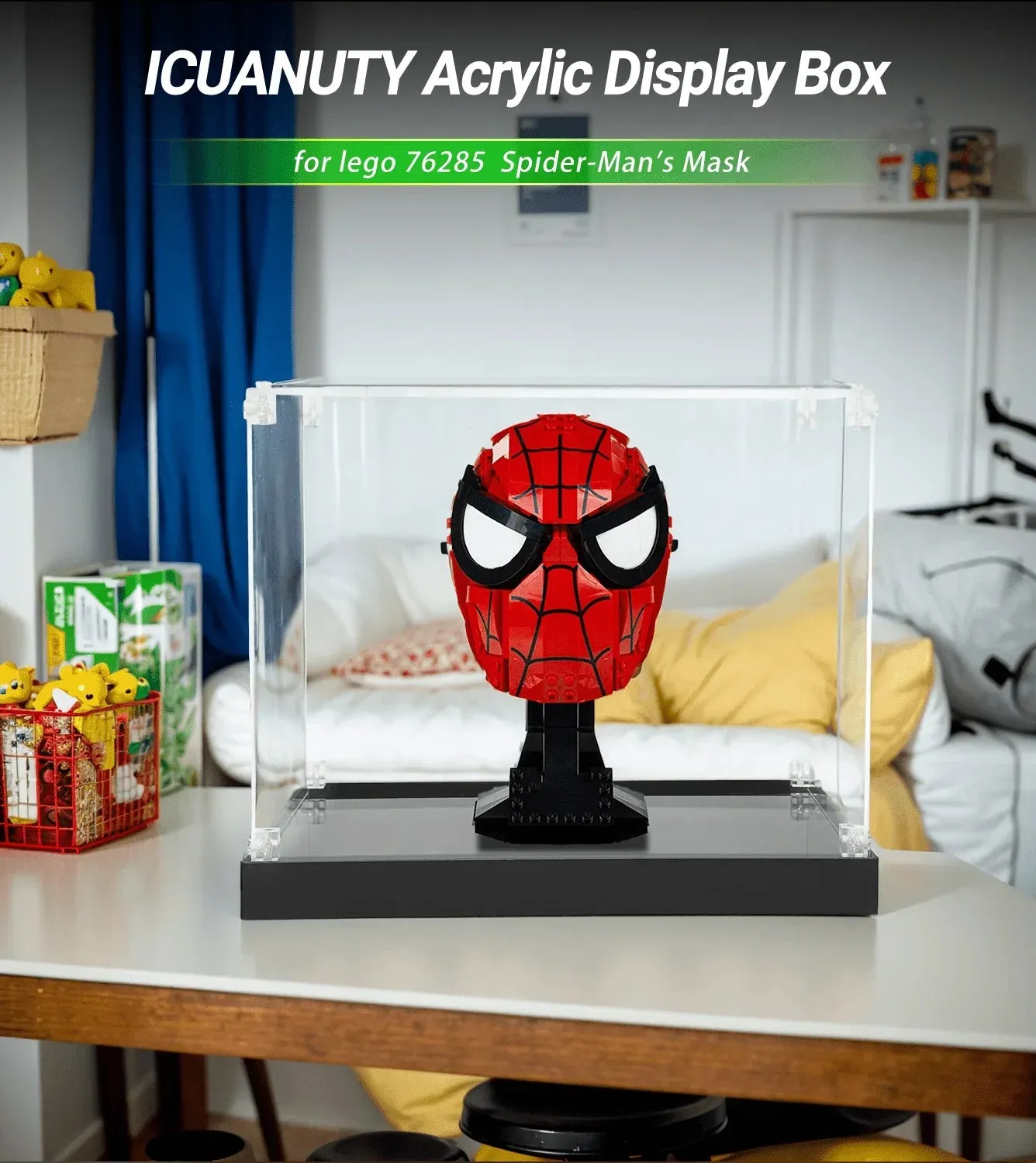 Gablota ekspozycyjna do Lego Marvel Spider-Man's Mask 76285 — 2