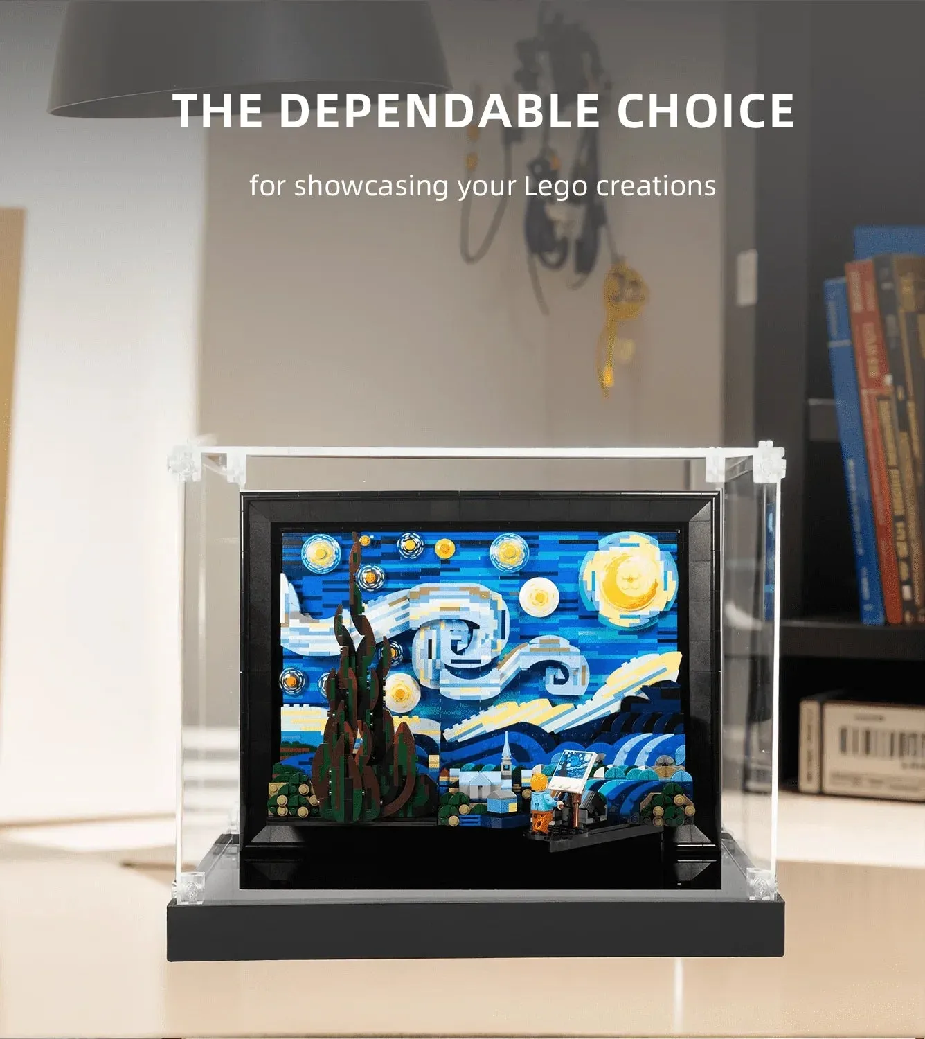 KABO-Eksponavimo dėžė Lego van Gogh - The Starry Night 21333 — 2