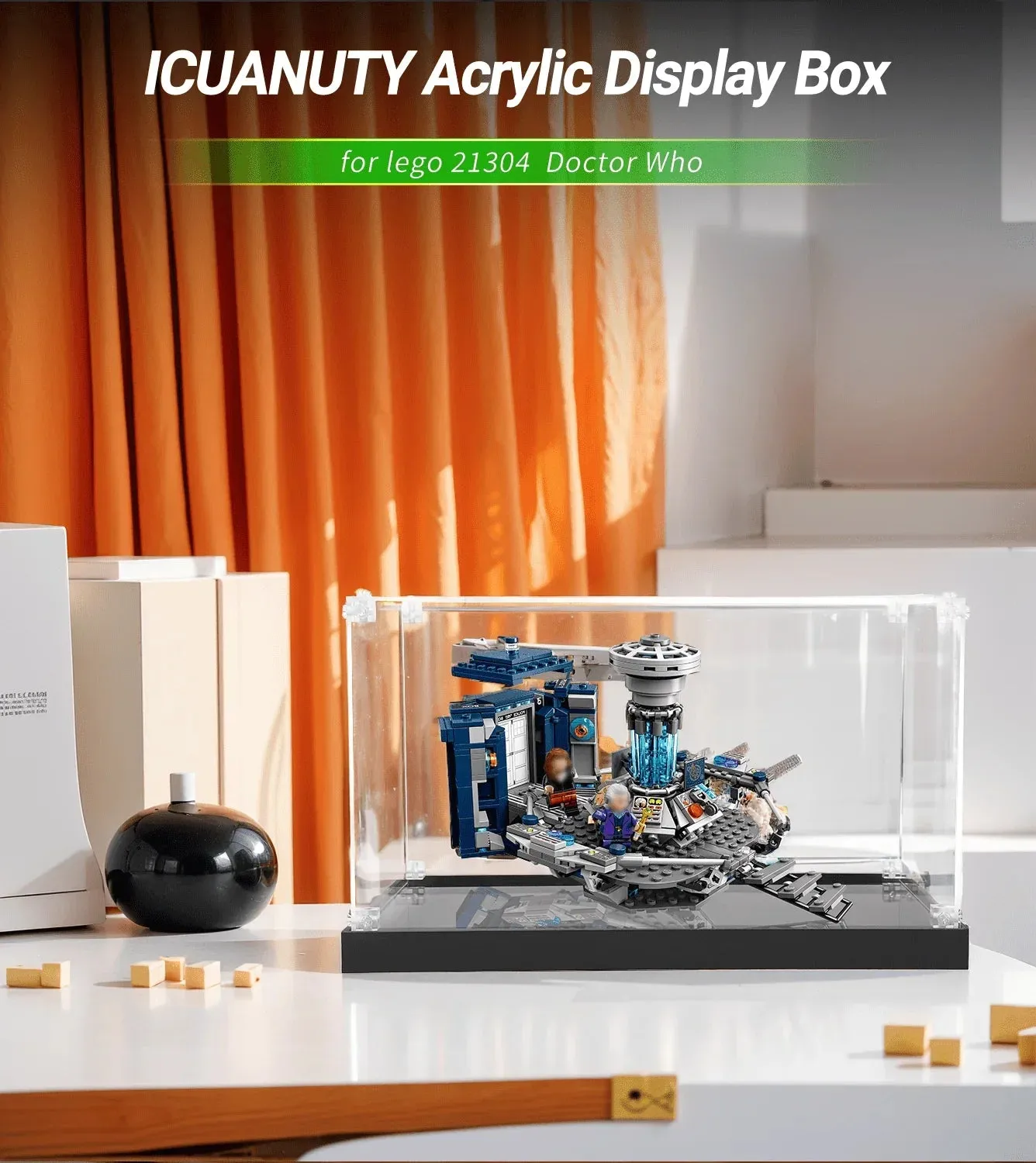 Display Case for LEGO Ideas Doctor Who 21304 — 2