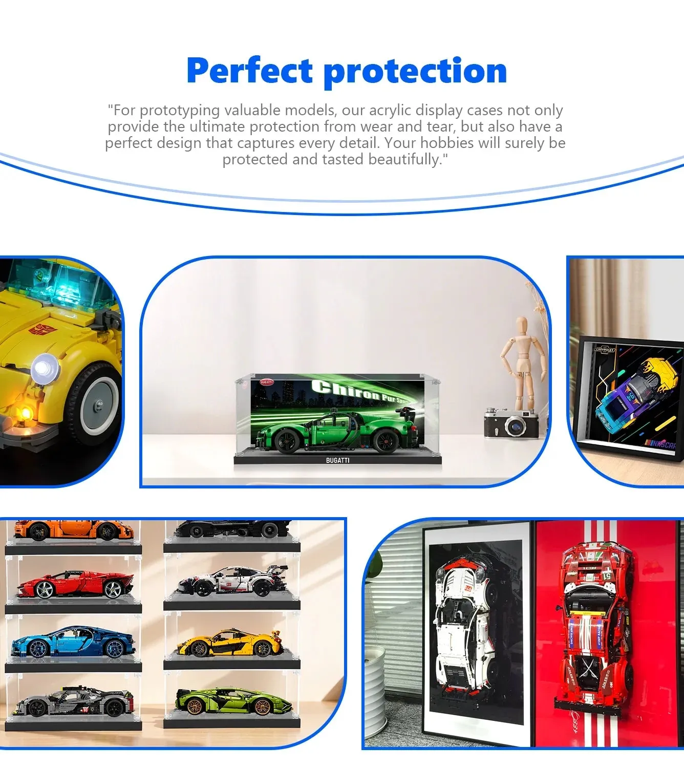 Monter för LEGO® Technic™ Green Bugatti Chiron Pur Sport 42241 — 7
