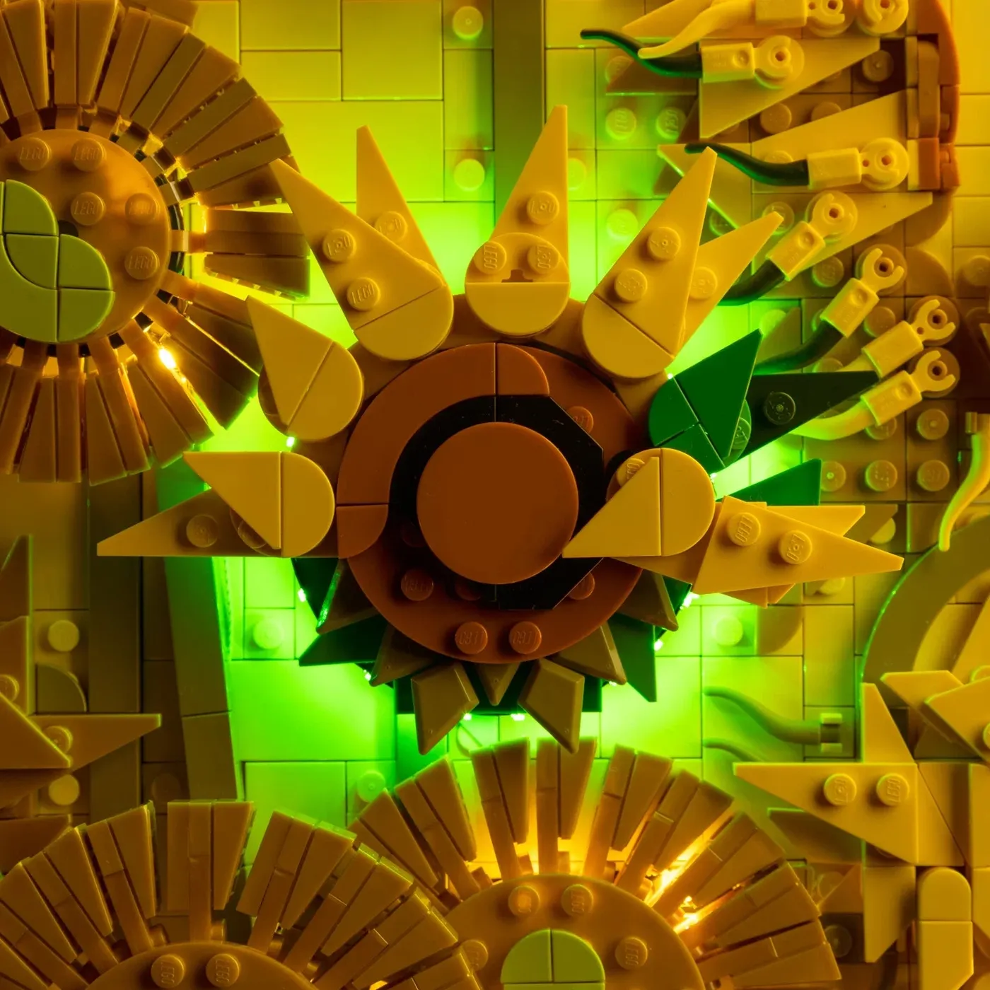 Apšvietimo rinkinys Lego Art Vincent van Gogh – Sunflowers 31215 — 11