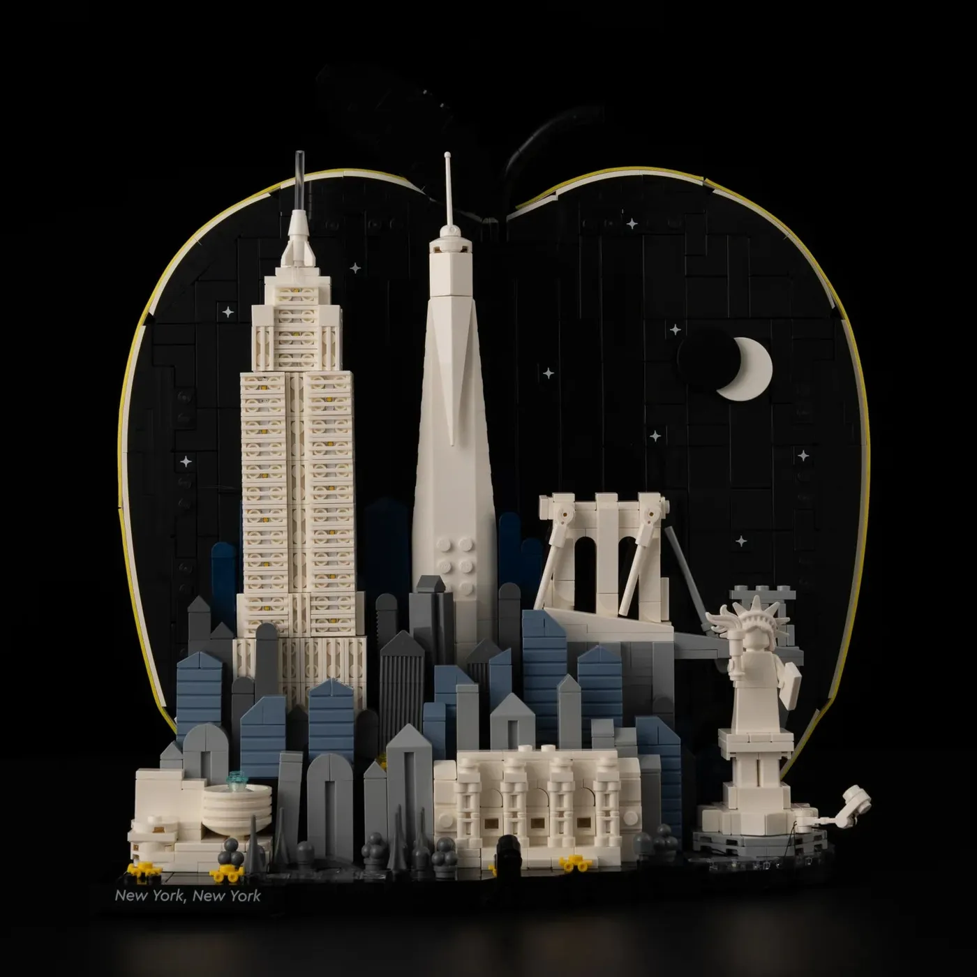 Premium-belysningskit kompatibelt med LEGO Architecture New York City – The Big Apple 21066 — 7