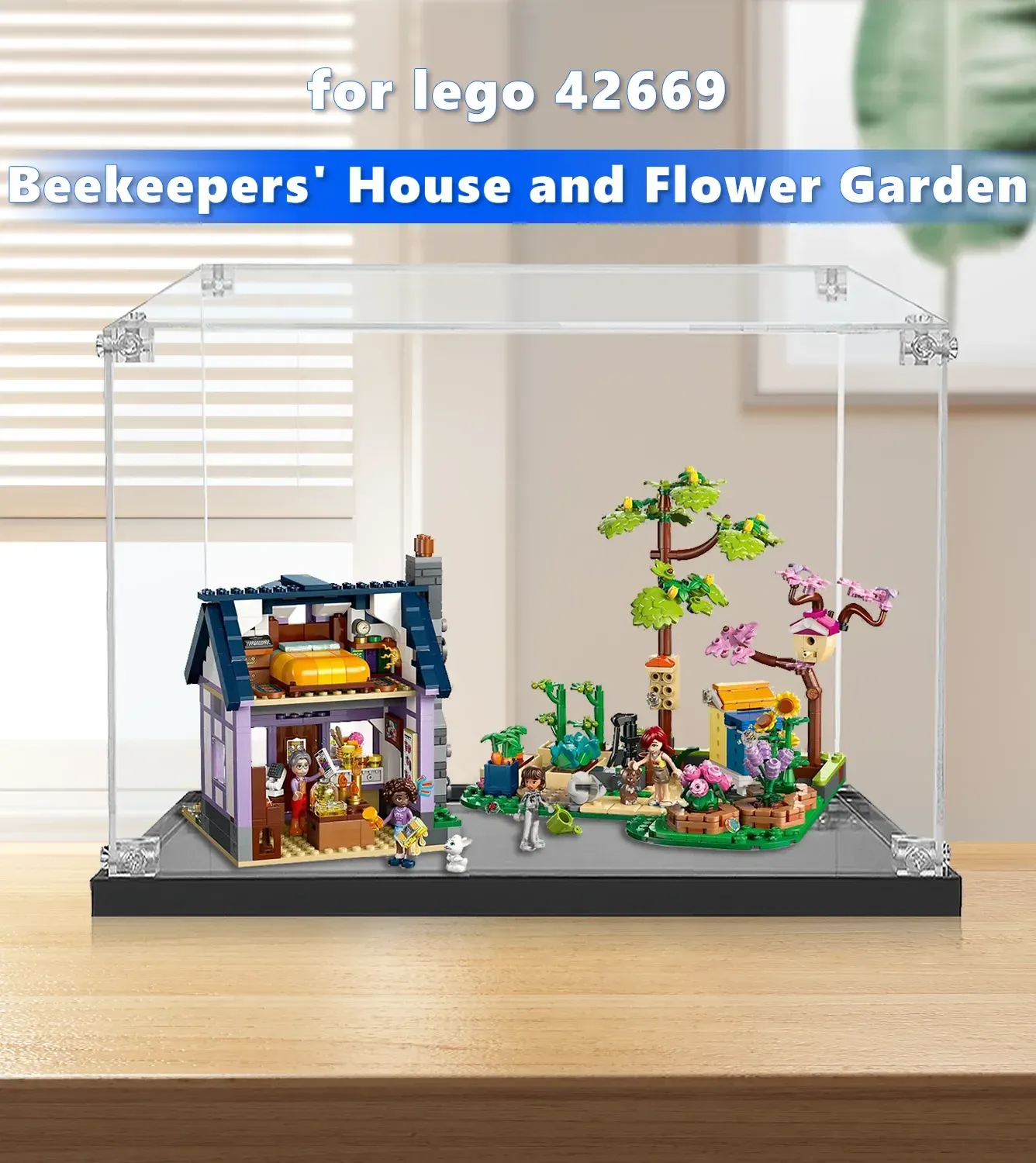 Eksponavimo dėžė LEGO® Friends Beekeepers' House and Flower Garden 42669 — 2