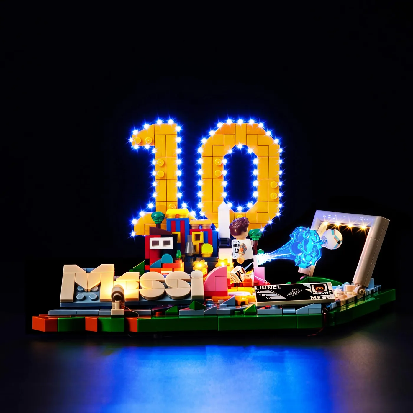 Premium Light Kit Compatible with LEGO® Editions Lionel Messi – Soccer Highlights 43011