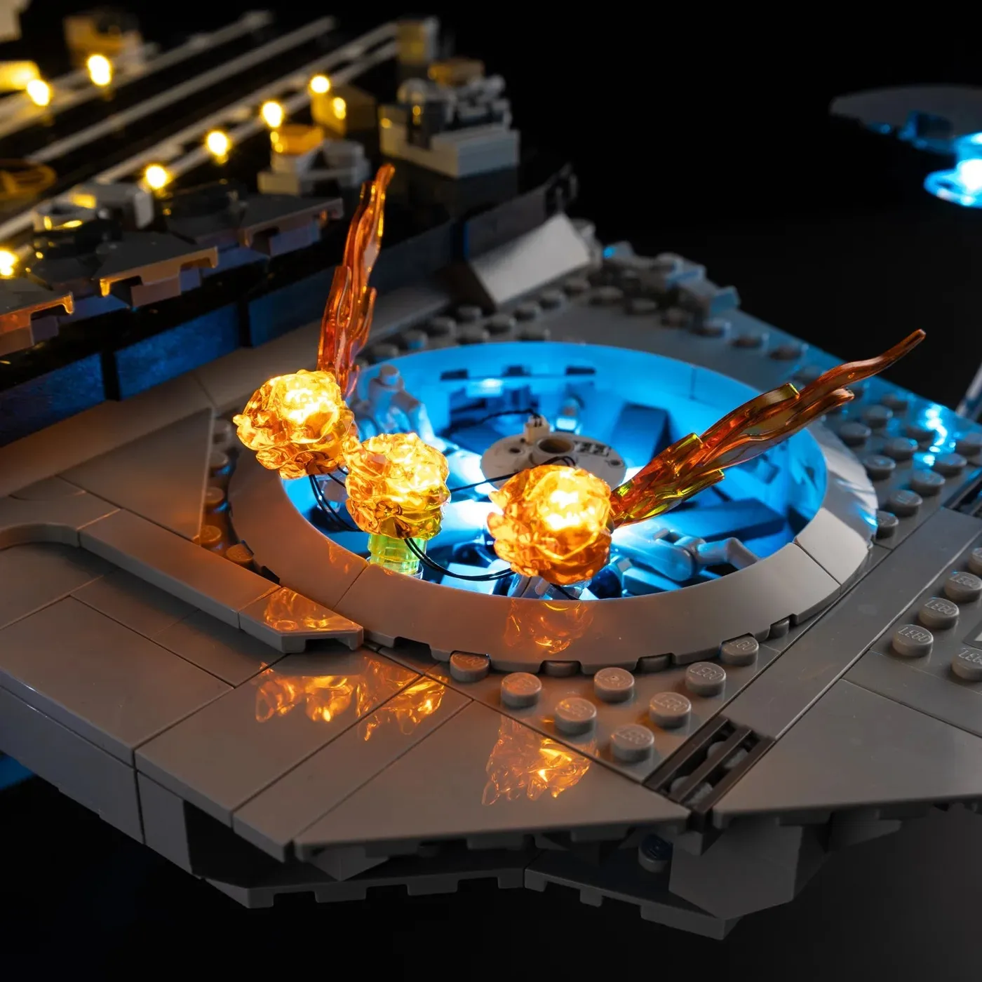 Premium Light Kit Compatible with LEGO Marvel S.H.I.E.L.D. Helicarrier 76354 — 20