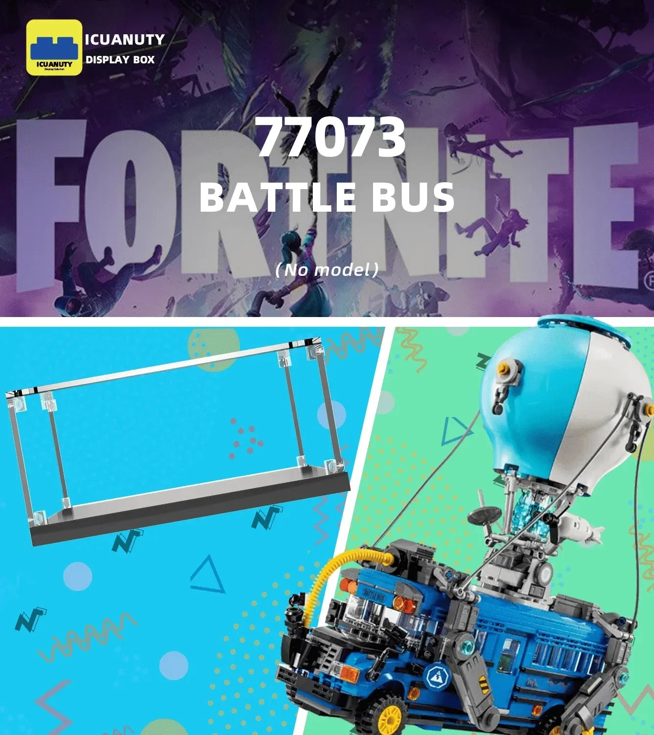 Vitrine für LEGO Battle Bus 77073 — 6