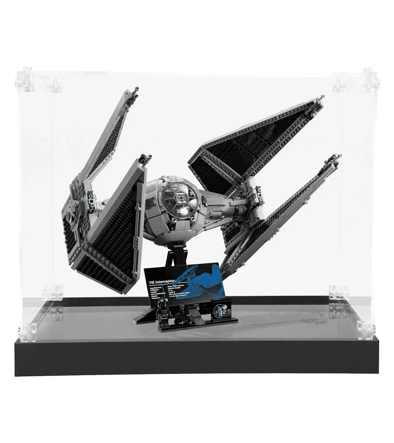 Vitrine für LEGO Star Wars TIE Interceptor 75382