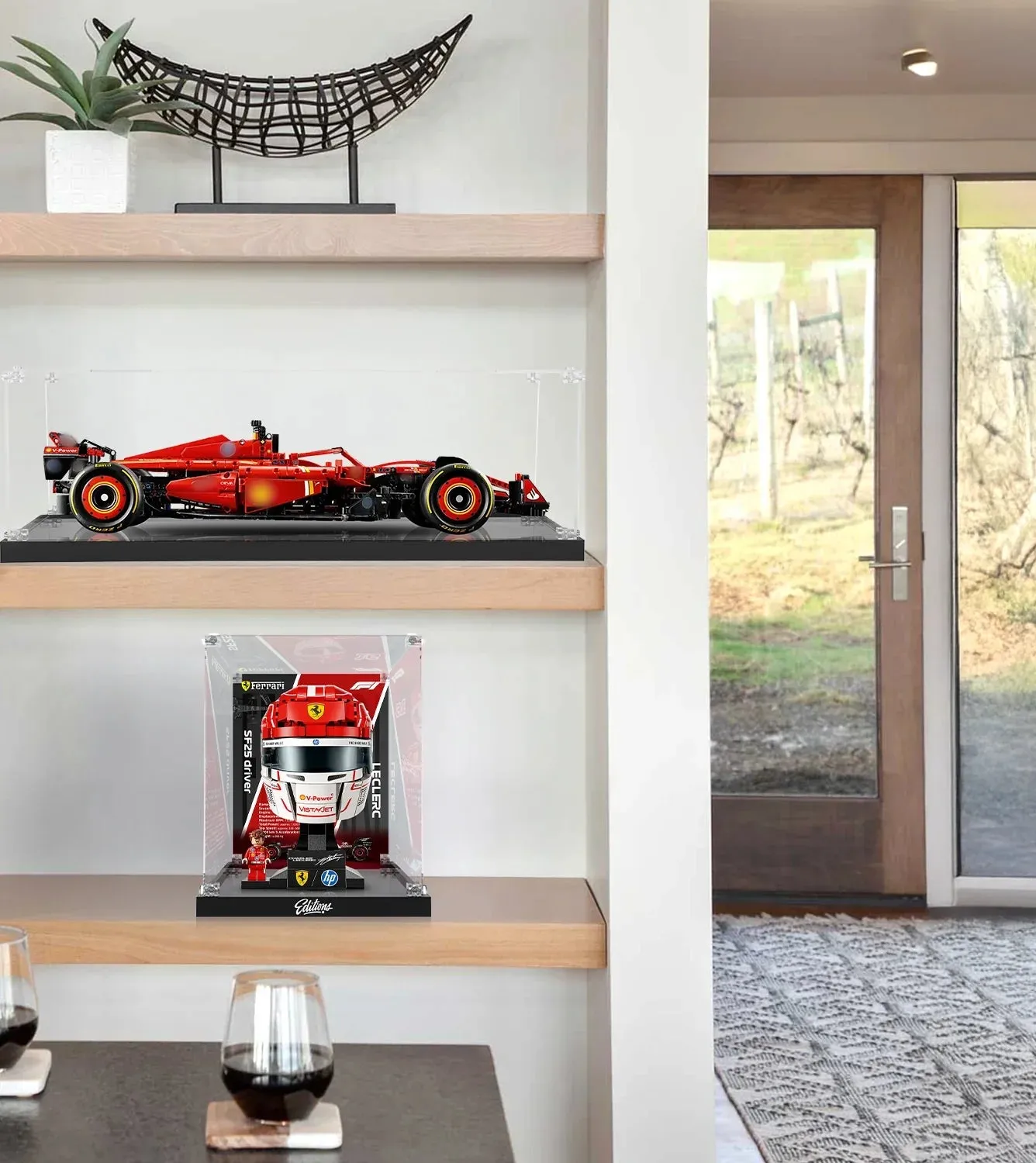 Eksponavimo dėžė, suderinama su LEGO šalmais 43024/43014/43017/43022/43023/75458/11373/75351/75328/75429/75304/75274 — 24