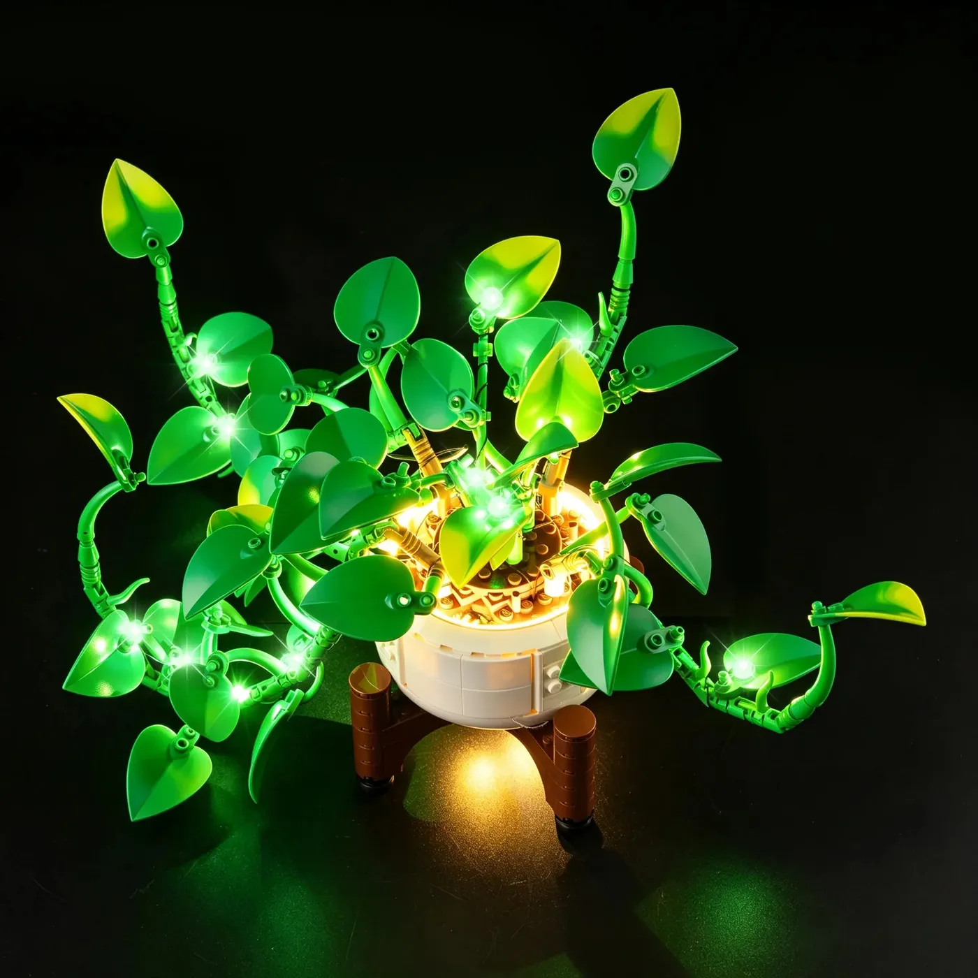 Premium apšvietimo rinkinys, suderinamas su LEGO Botanicals Hanging Golden Pothos 11512 — 17