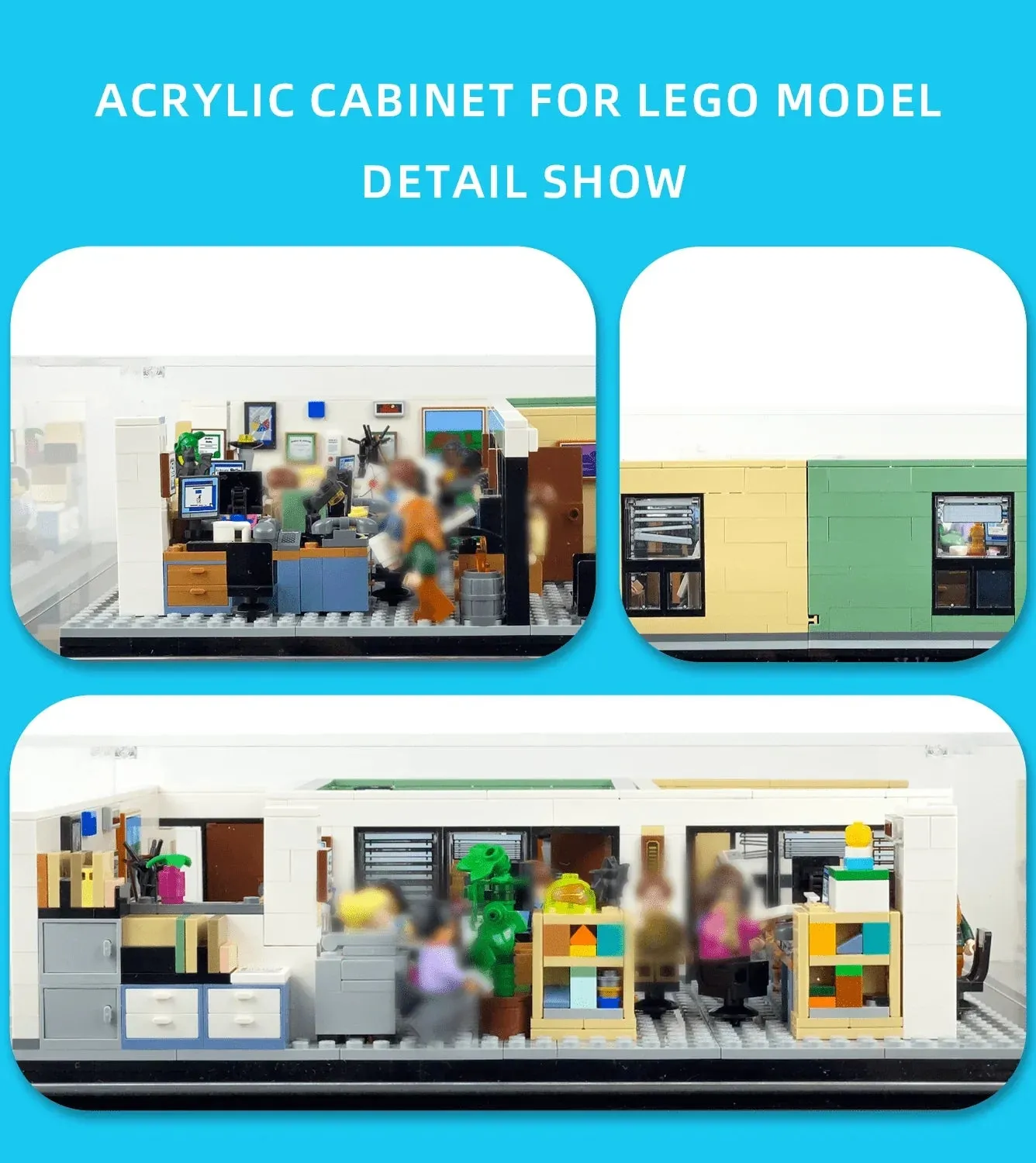 Vitrine für LEGO Ideas The Office 21336 — 5