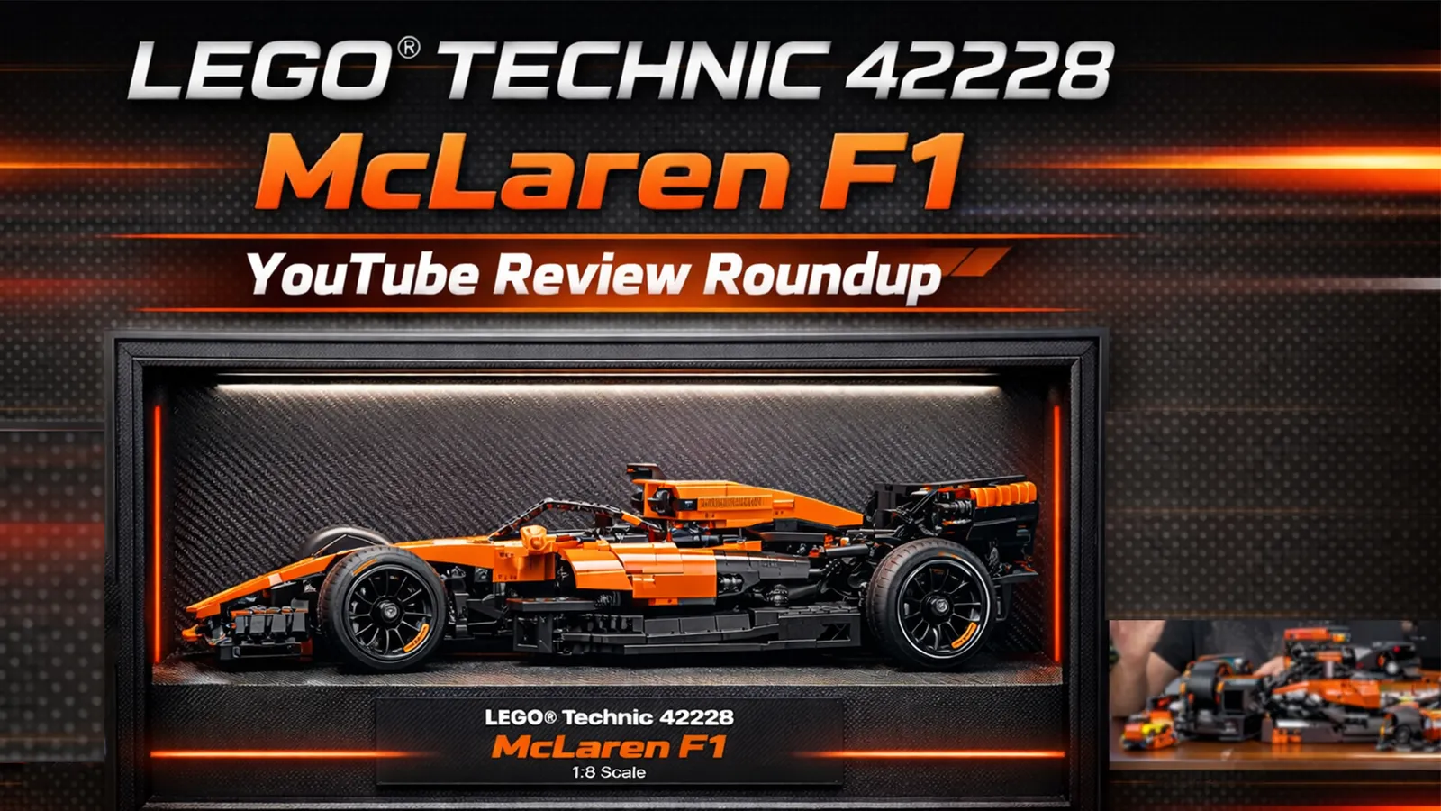 LEGO Technic 42228 McLaren MCL39 F1 – vad YouTube-recensenterna säger