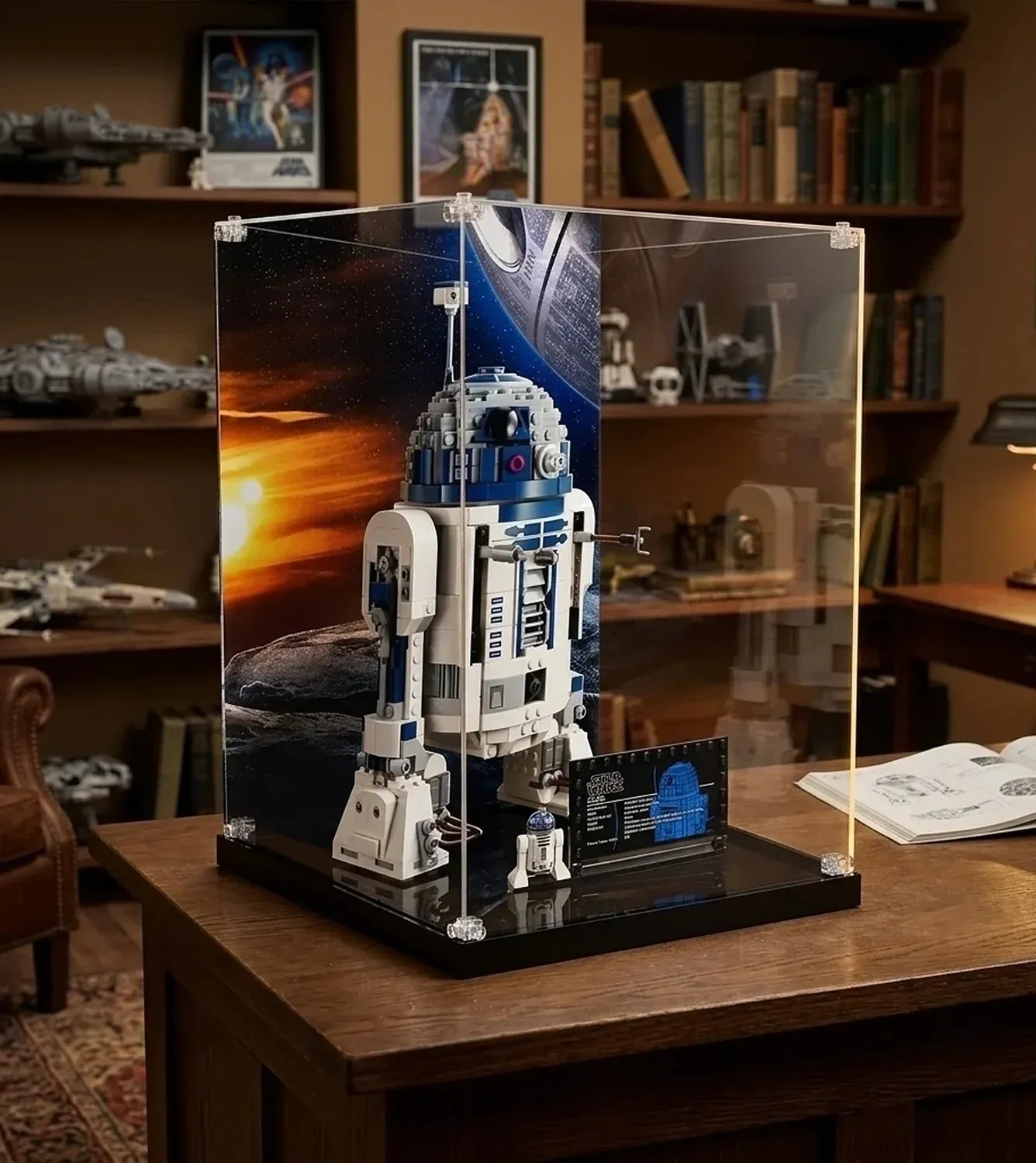 Gablota ekspozycyjna do LEGO Buildable R2-D2 75379 — 10