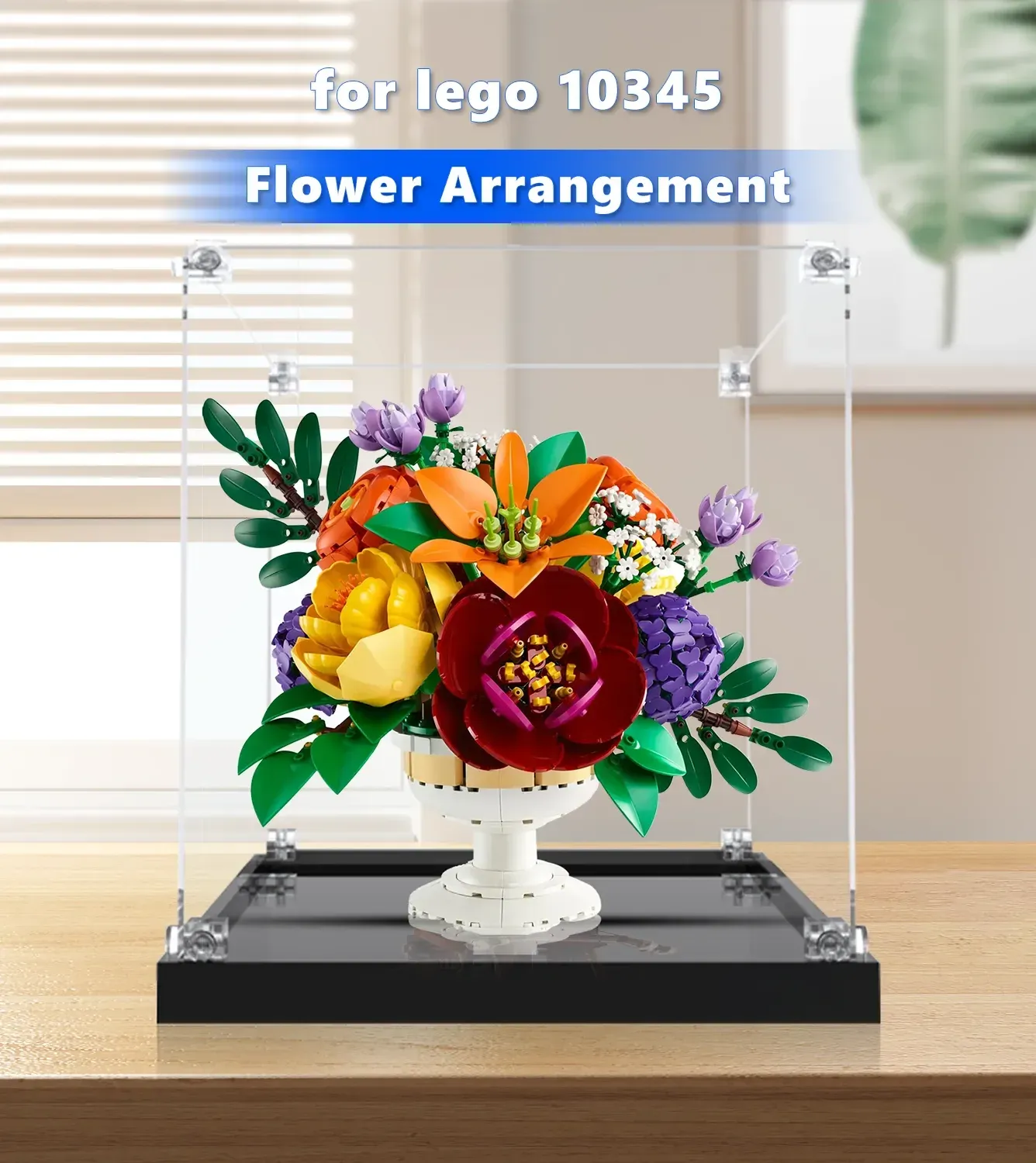 Vitrine für LEGO The Botanical Collection Flower Arrangement 10345 — 2