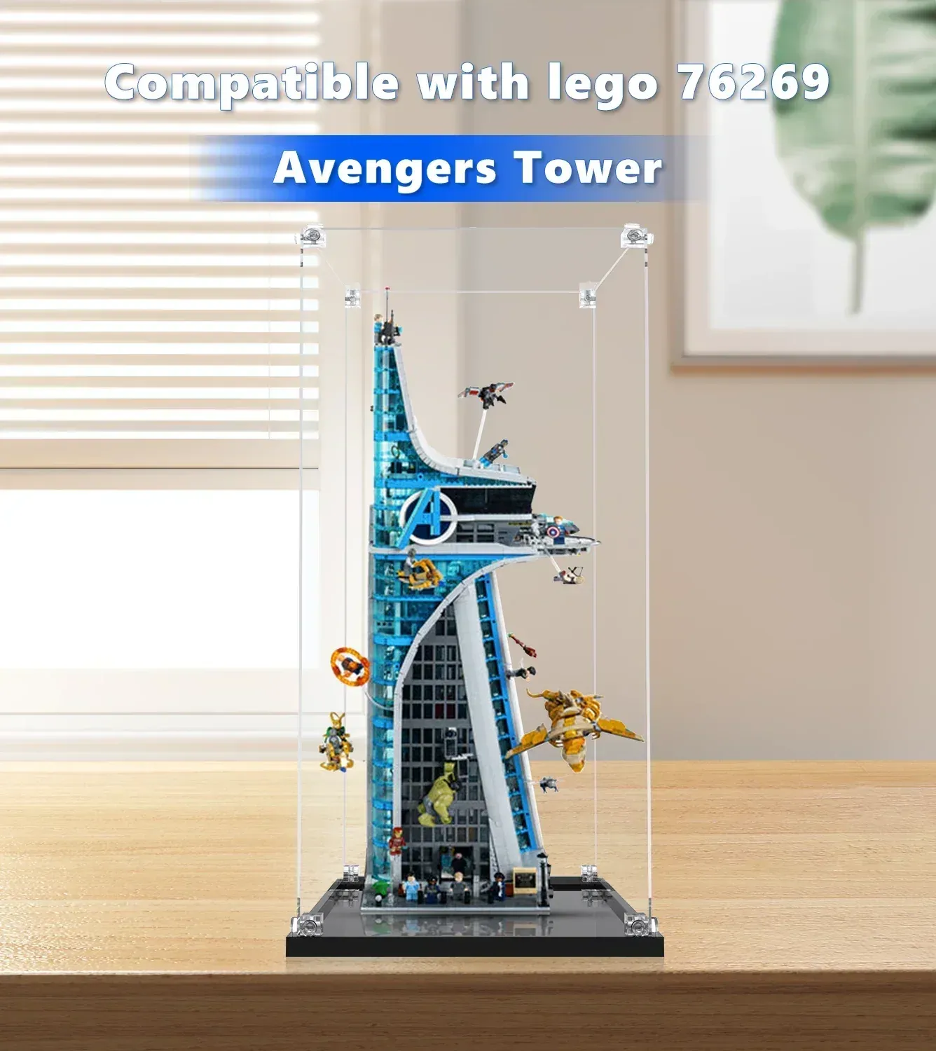 Exklusiv montrar i akryl för LEGO® Marvel Avengers Tower (76269) — 13