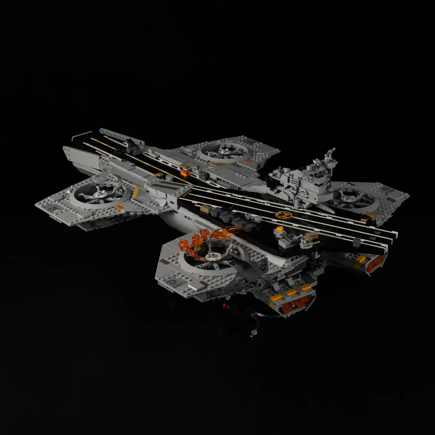Premium Light Kit Compatible with LEGO Marvel S.H.I.E.L.D. Helicarrier 76354 — 5