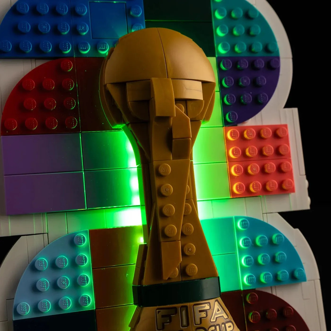 Premium Light Kit Compatible with LEGO® Editions FIFA World Cup 2026™ Official Emblem 43032 — 19