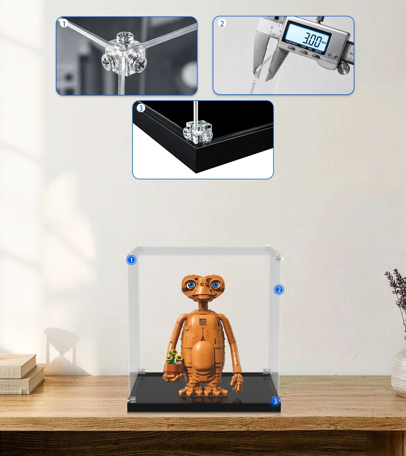 Vitrine für LEGO Ideas E.T. the Extra-Terrestrial 21370 — 16