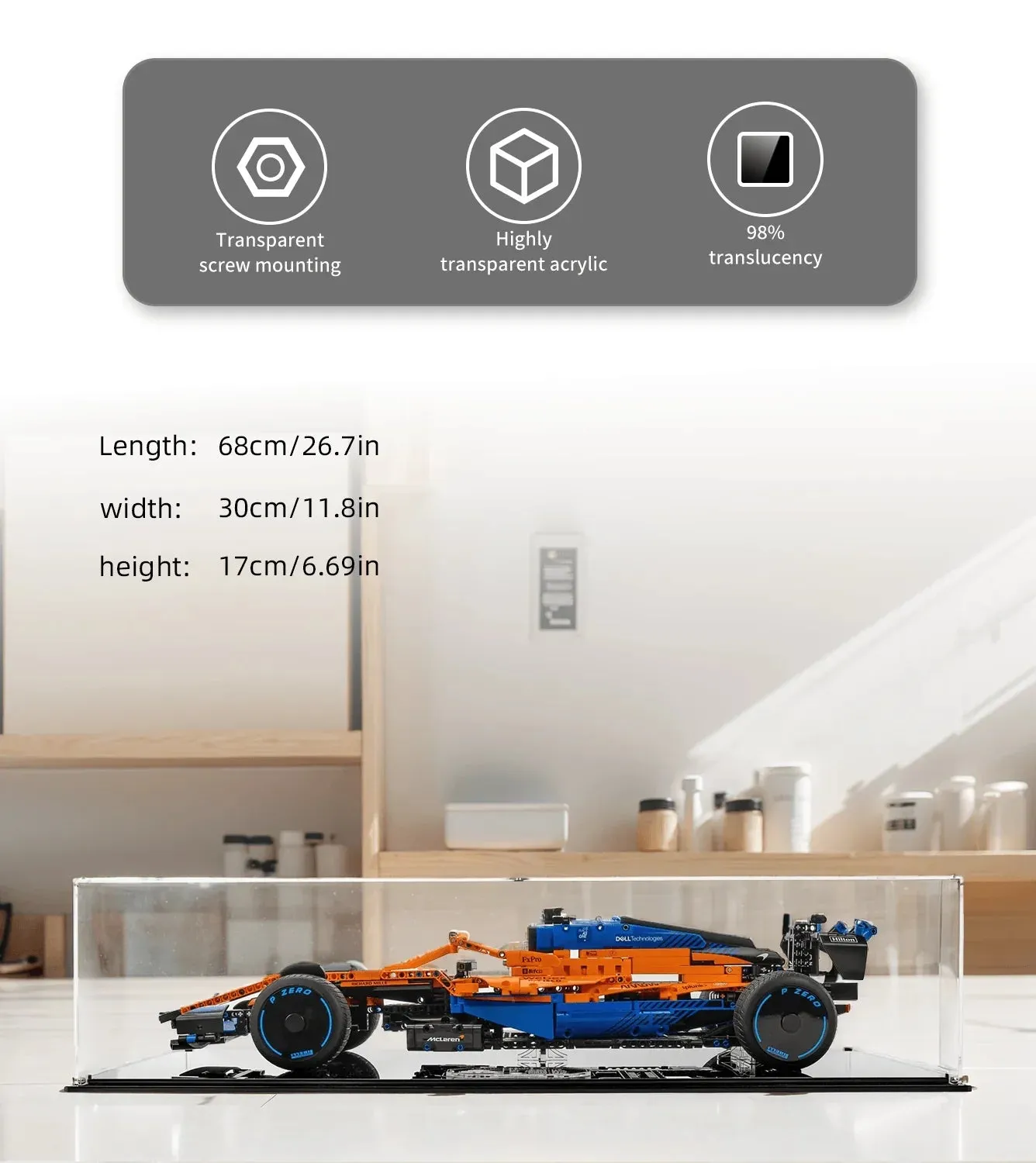 Monter för Lego McLaren Formula 1 Race Car 42141 — 4