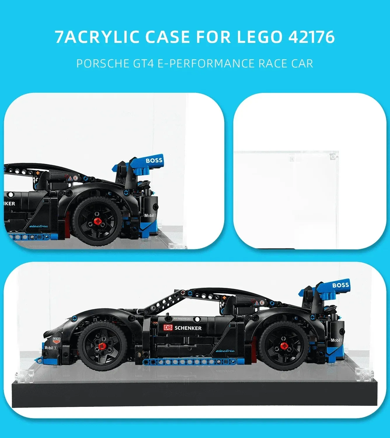 Monter för LEGO Porsche GT4 e-Performance Race Car 42176 — 4