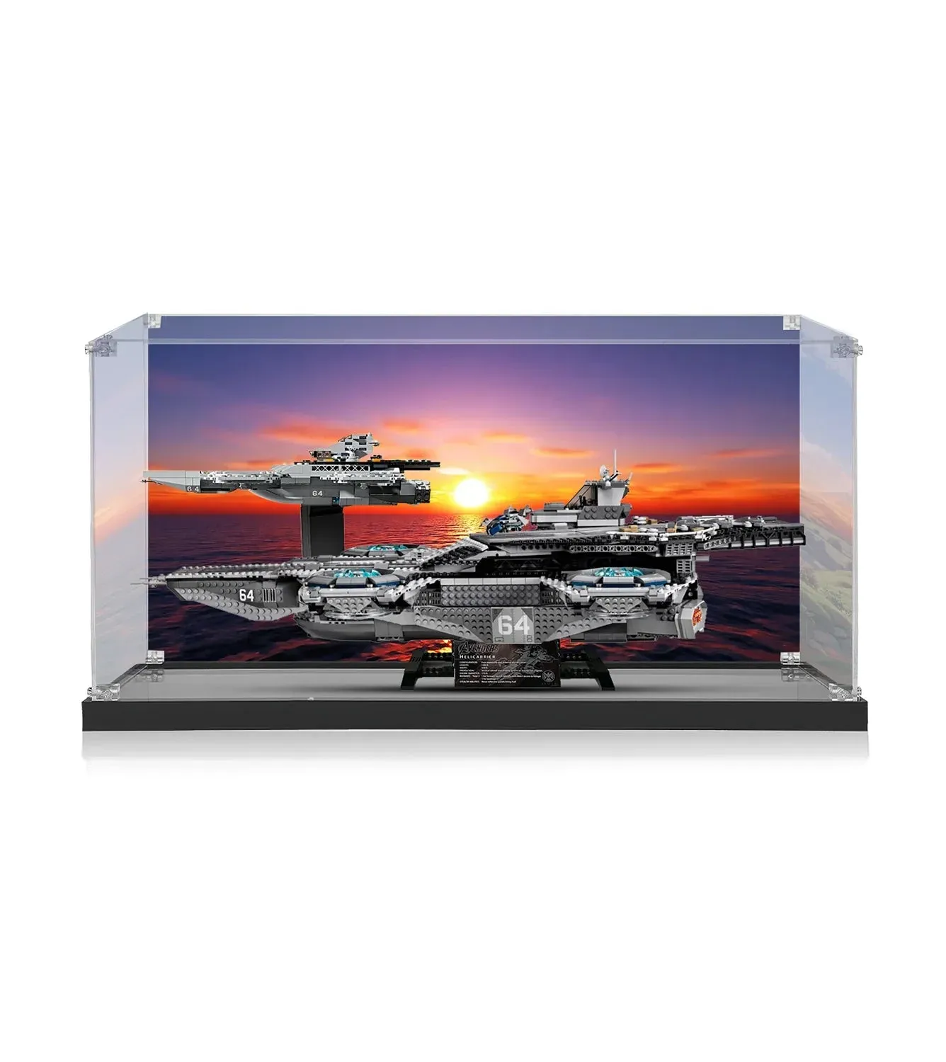 Vitrine für LEGO® Marvel Helicarrier 76042 und 76295