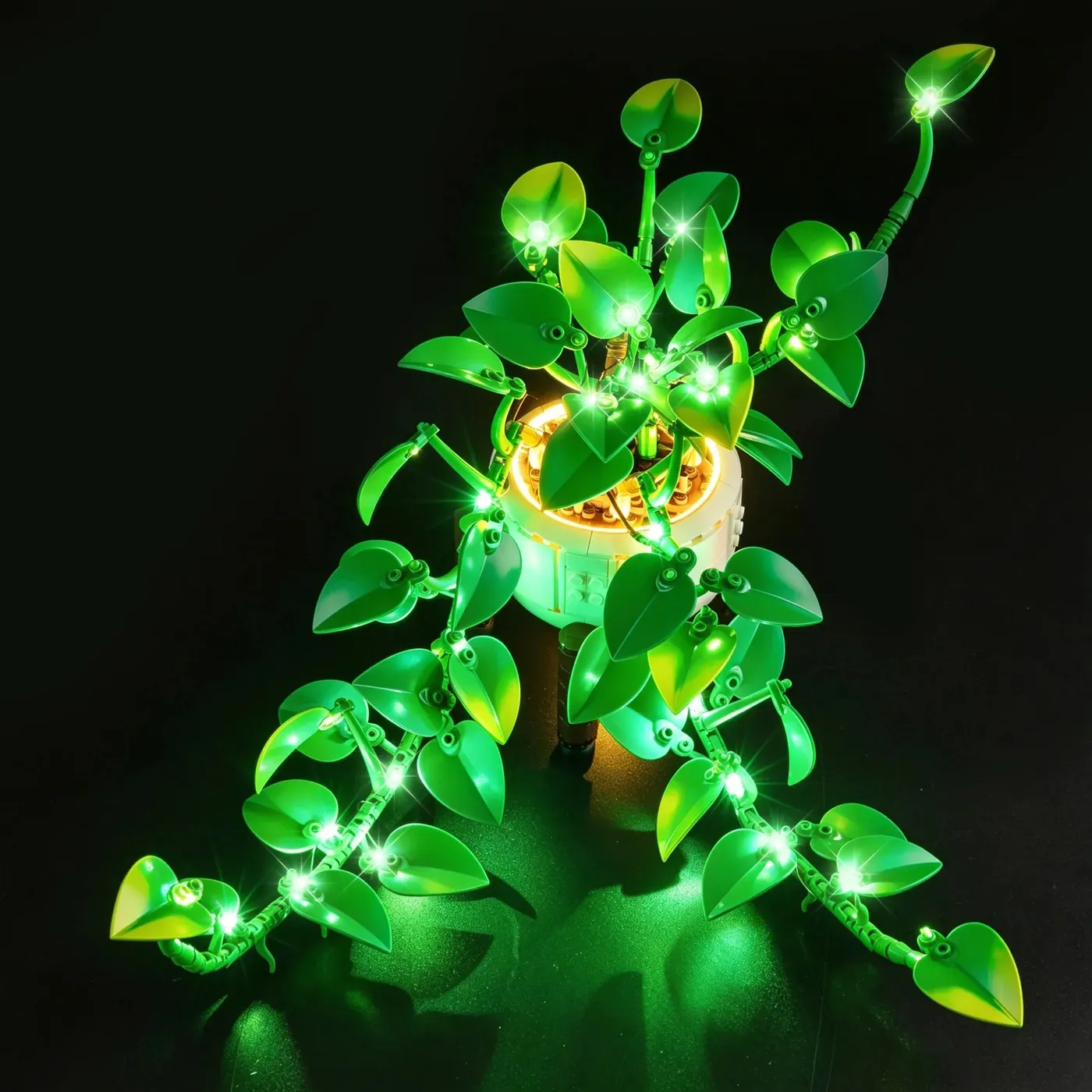 Premium apšvietimo rinkinys, suderinamas su LEGO Botanicals Hanging Golden Pothos 11512 — 8