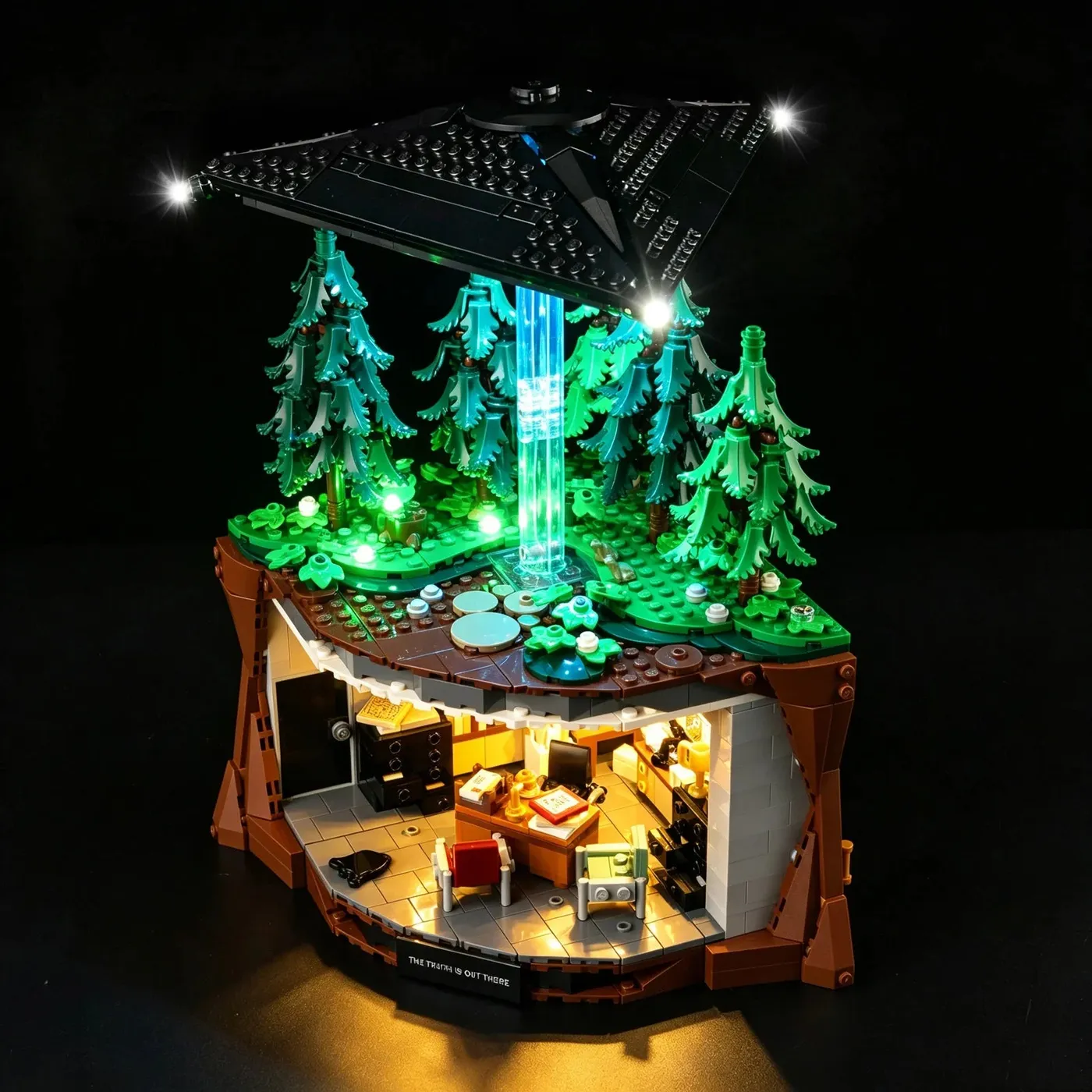 Premium apšvietimo rinkinys, suderinamas su LEGO Ideas The X-Files 21369 — 8