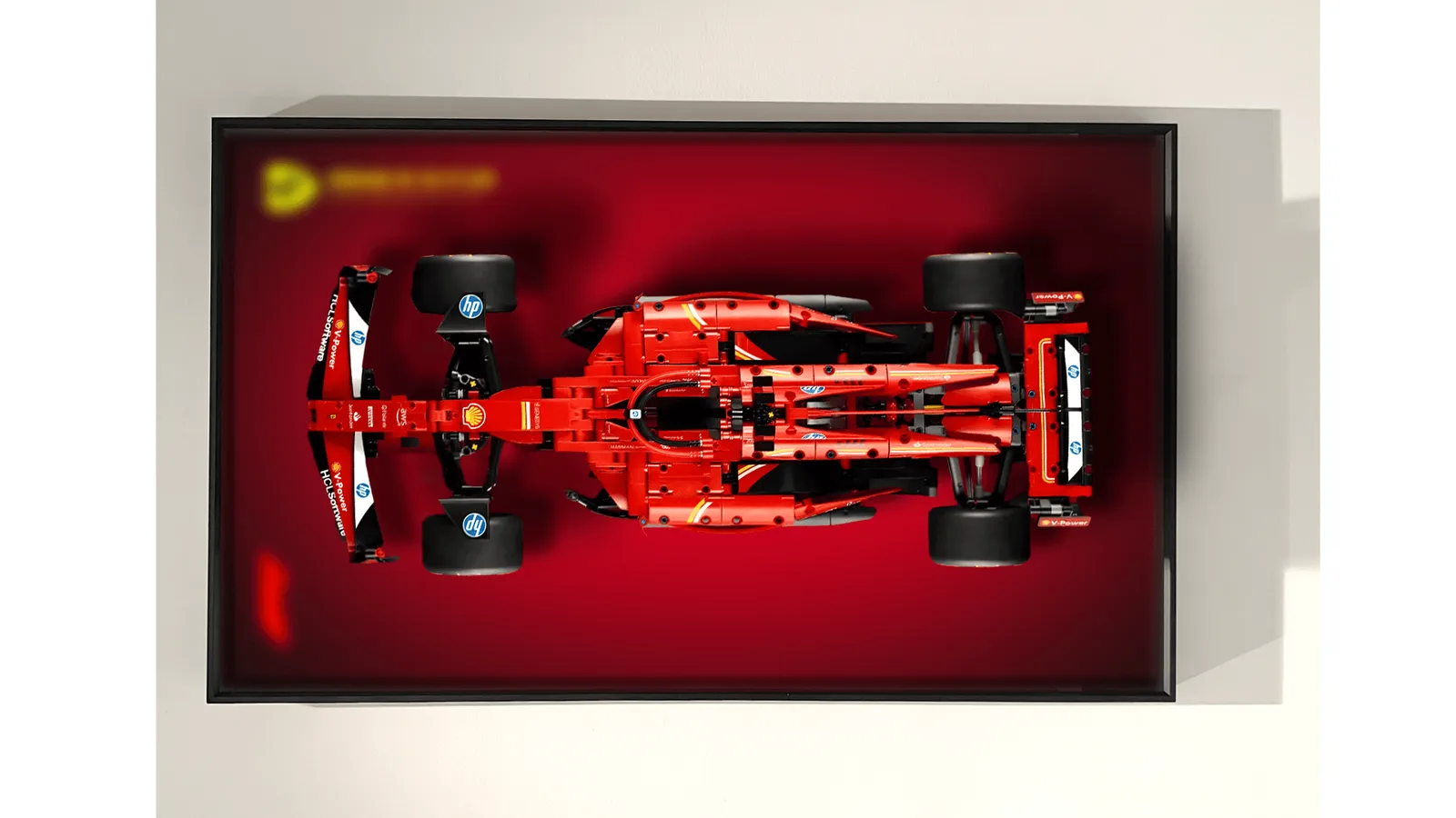 Ramka ścienna LEGO Technic Ferrari SF-24: daj swojej budowli właściwą ekspozycję