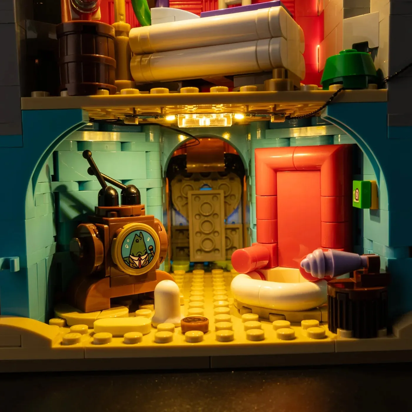 Premium apšvietimo rinkinys, suderinamas su LEGO® Icons SpongeBob SquarePants: Bikini Bottom 11386 — 28